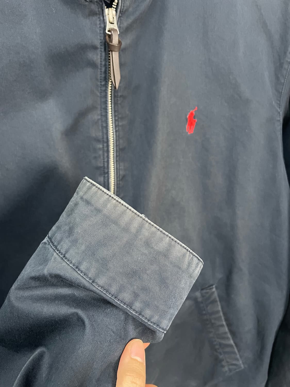 폴로 랄프로렌 네이비 코튼 트윌 바라쿠다 자켓 H1175 상품이미지9