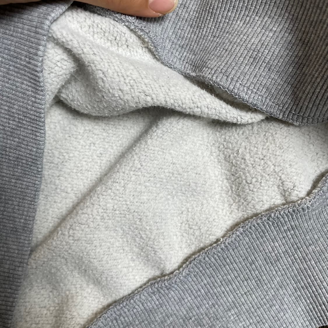 아디다스 adidas 그레이 삼선 맨투맨 2XL 상품이미지4