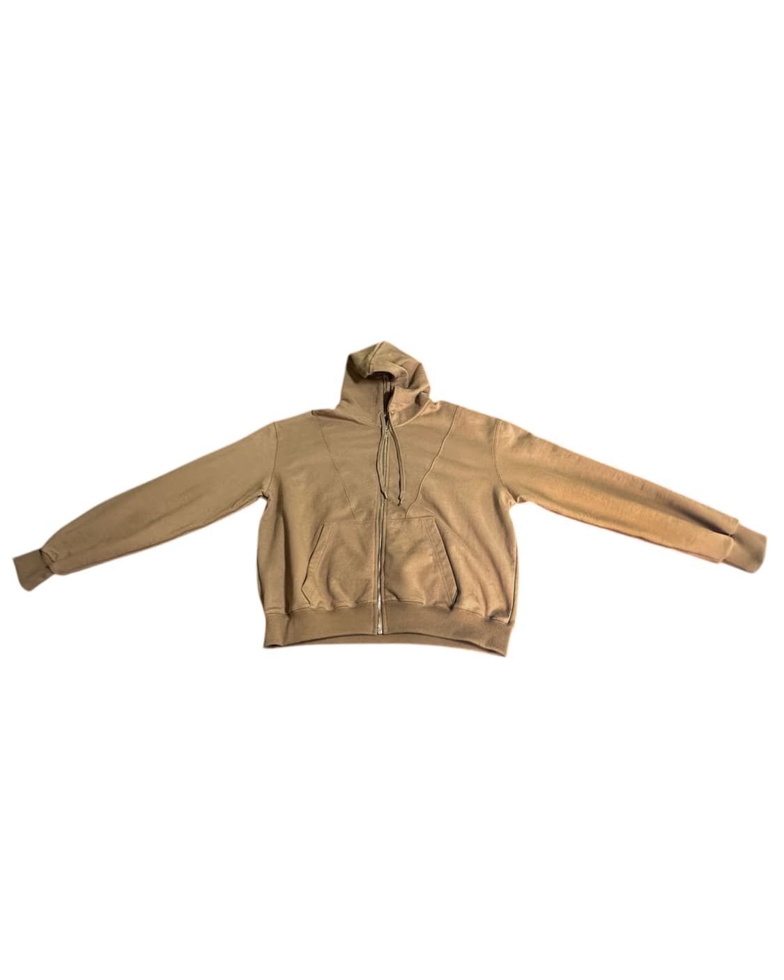 빈티지 브라운 후드집업 상품이미지1