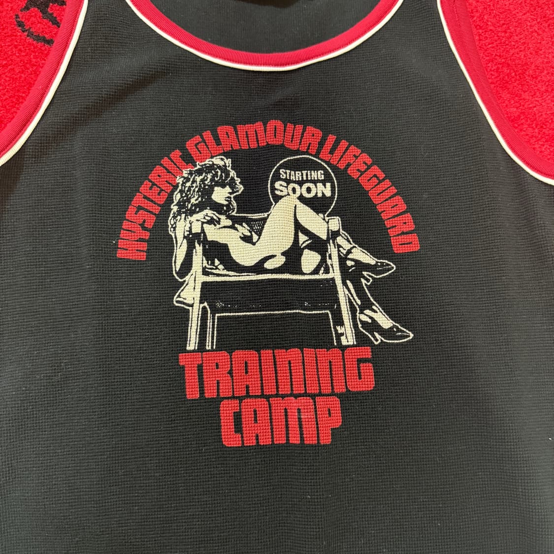 히스테릭 글래머 graphic strap tank top 상품이미지4