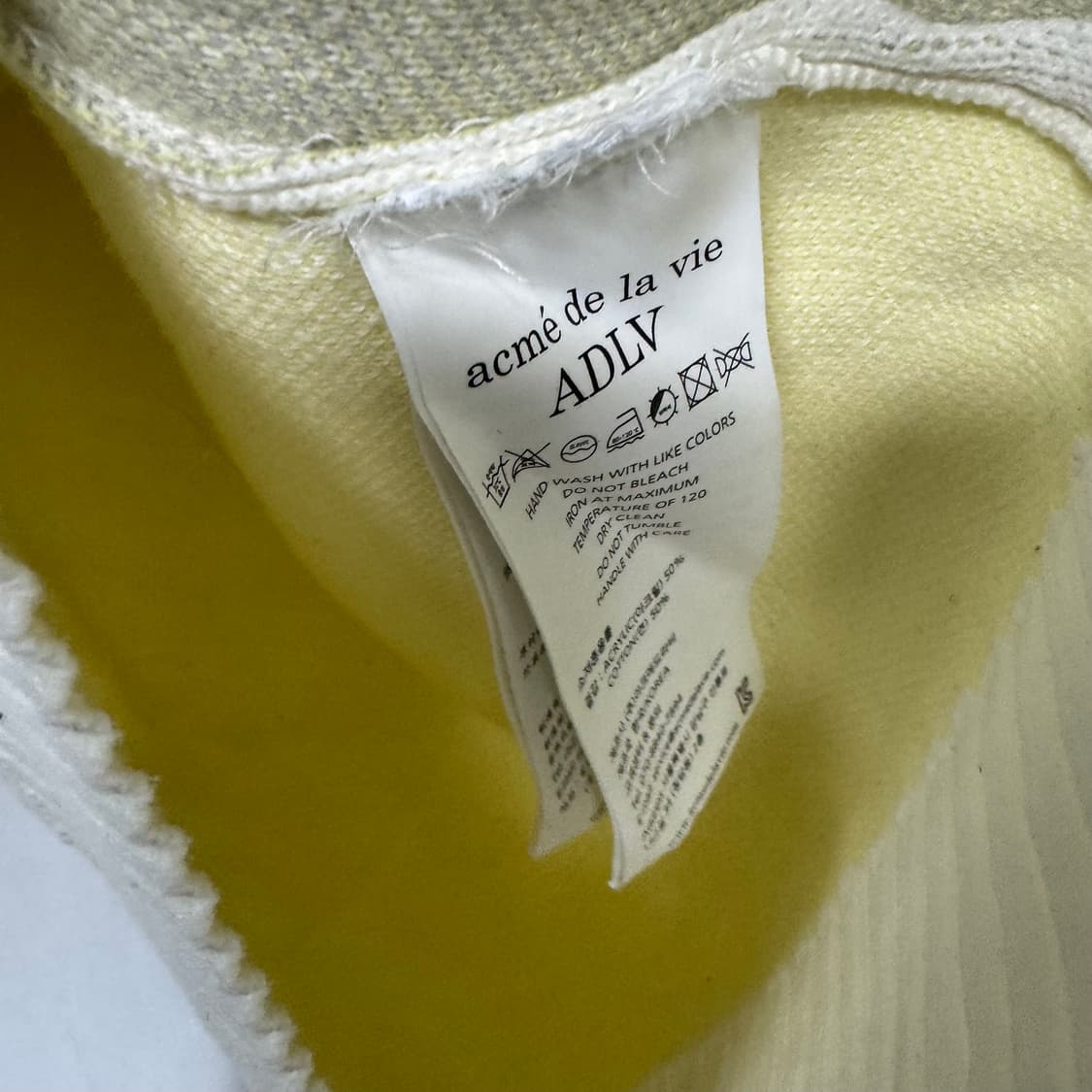 아크메드라비 하트로고 라운드 니트 상품이미지4