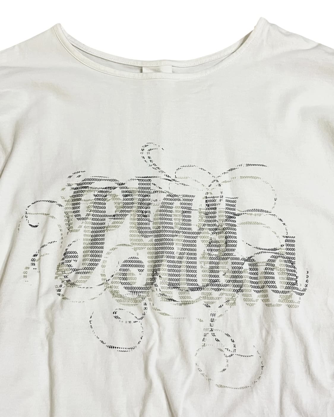 일본빈티지 글리터 레터링 티셔츠  상품이미지1