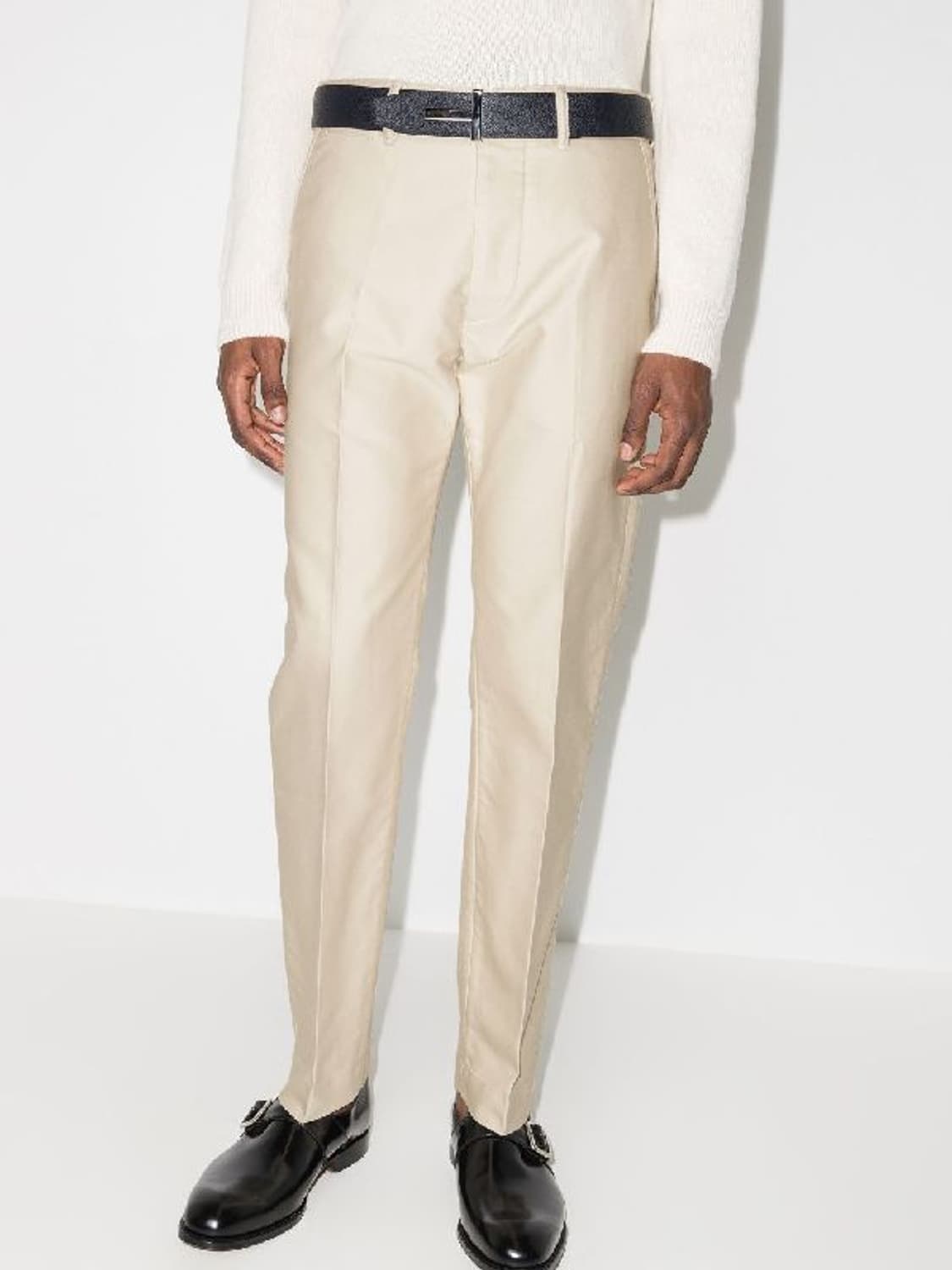 톰포드 하이웨스트 코튼 팬츠 (새상품) 상품이미지1