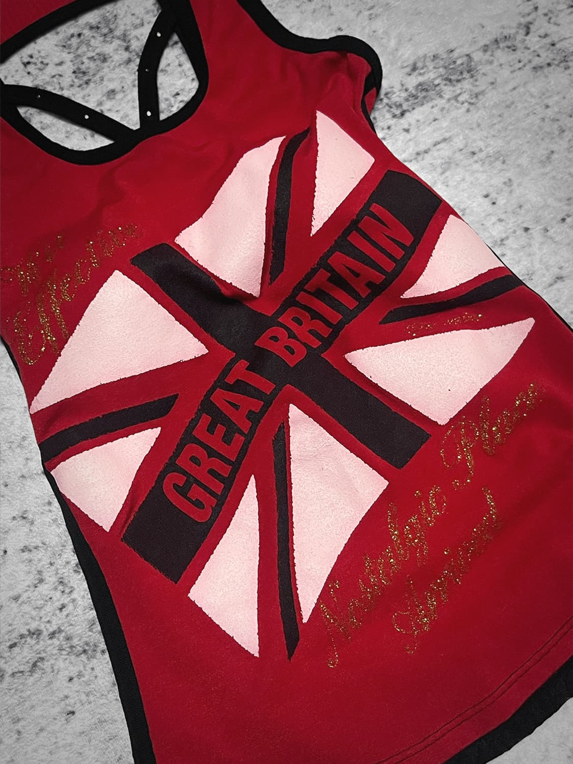 flag punk sleeveless  상품이미지2