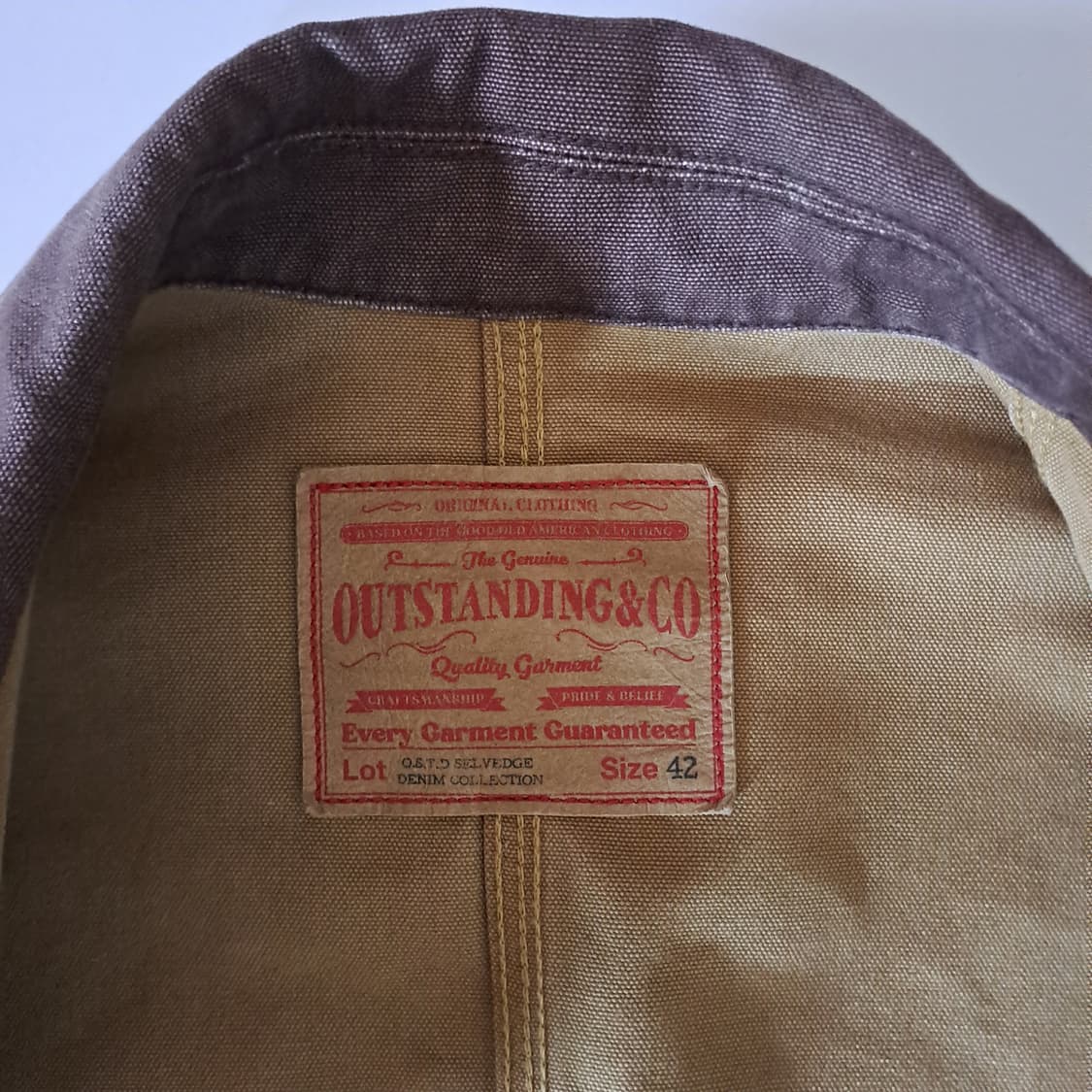 (택포) 아웃스탠딩 커버올 자켓 42 110 B75 상품이미지7