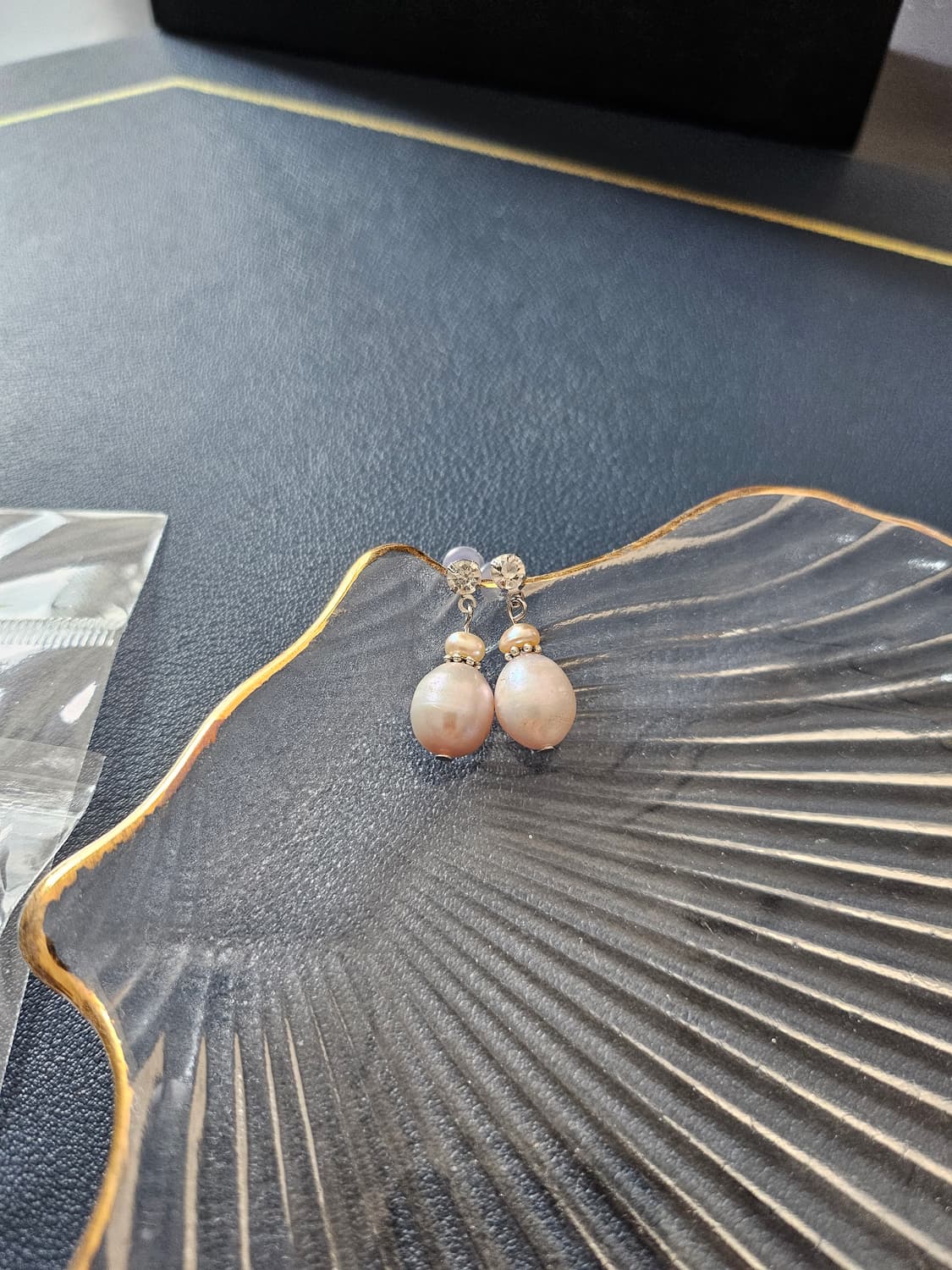 드롭 담수진주 귀걸이 상품이미지9