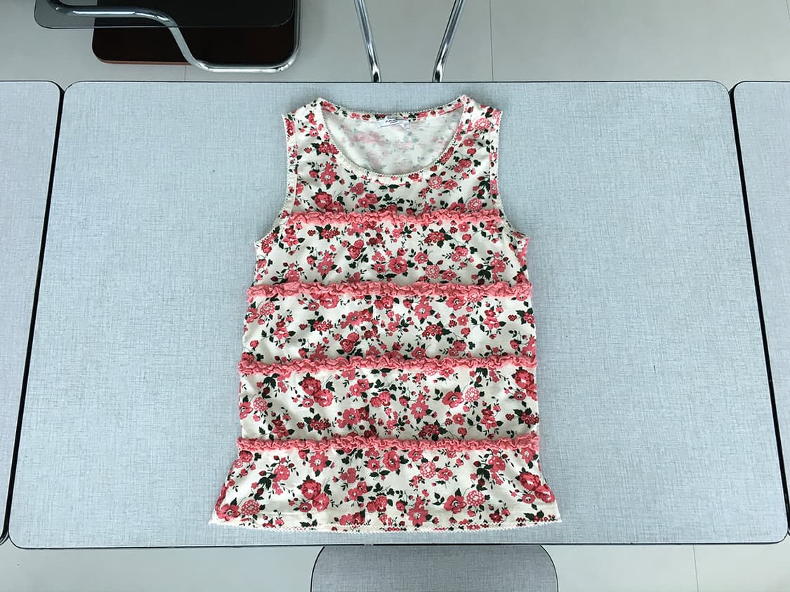 floral sleeveless 상품이미지1