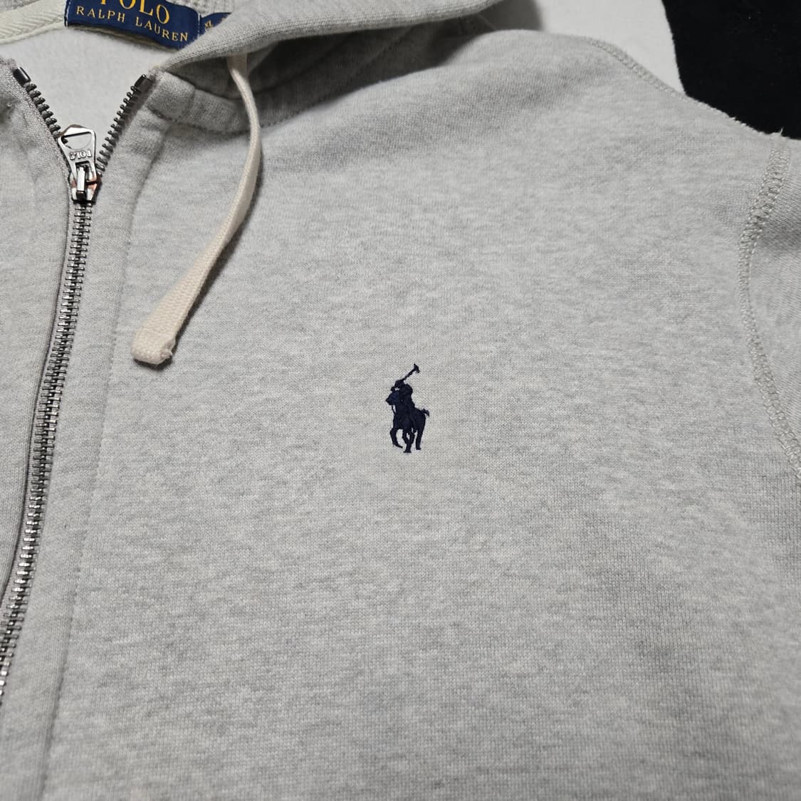XL 폴로랄프로렌 써멀 후드 집업 그레이 상품이미지2