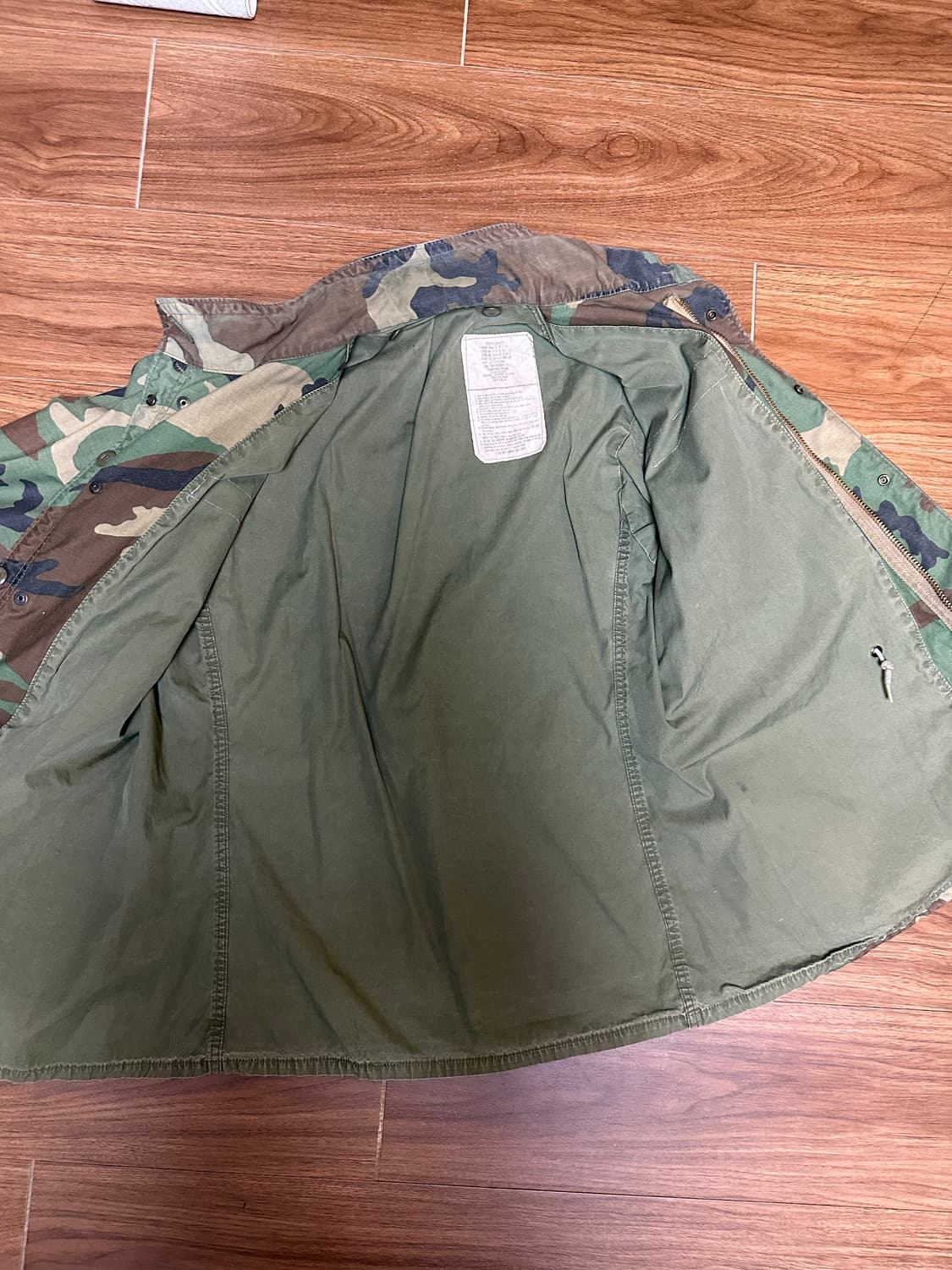 M65 필드자켓 우드랜드 카모 미듐레귤러 상품이미지5