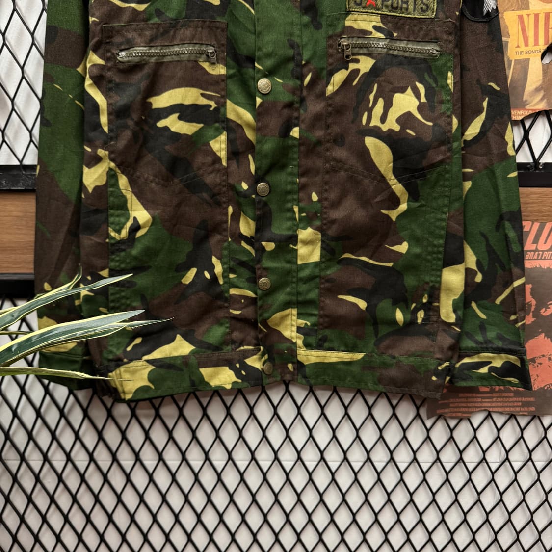 USA VINTAGE DPM 카모플라쥬 필드 자켓 자수 패치 포인트 상품이미지4