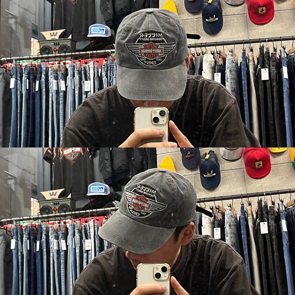 1998 할리데이비슨 밀러 95주년 볼캡 상품이미지6