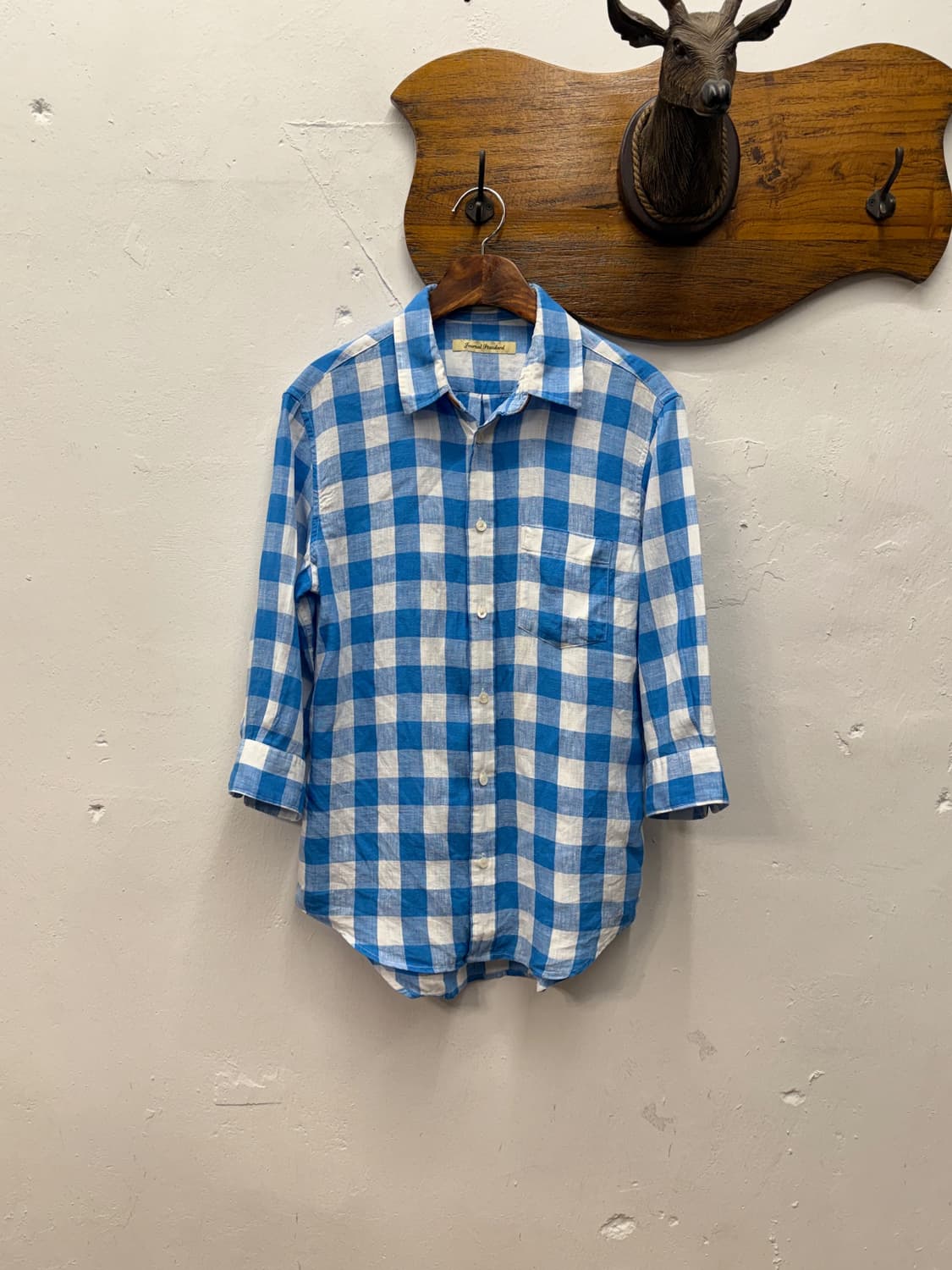 JOURNAL STANDARD 7-Sleeve Linen Shirt 상품이미지1