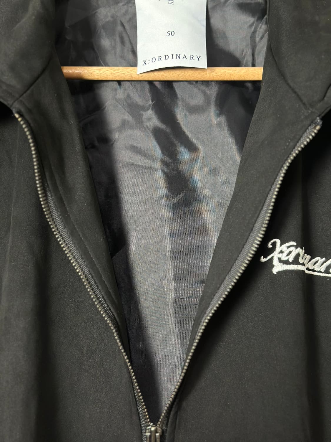 엑스오디너리(X:ORDINARY) 토끼 자수 스웨이드 워크 자 상품이미지4