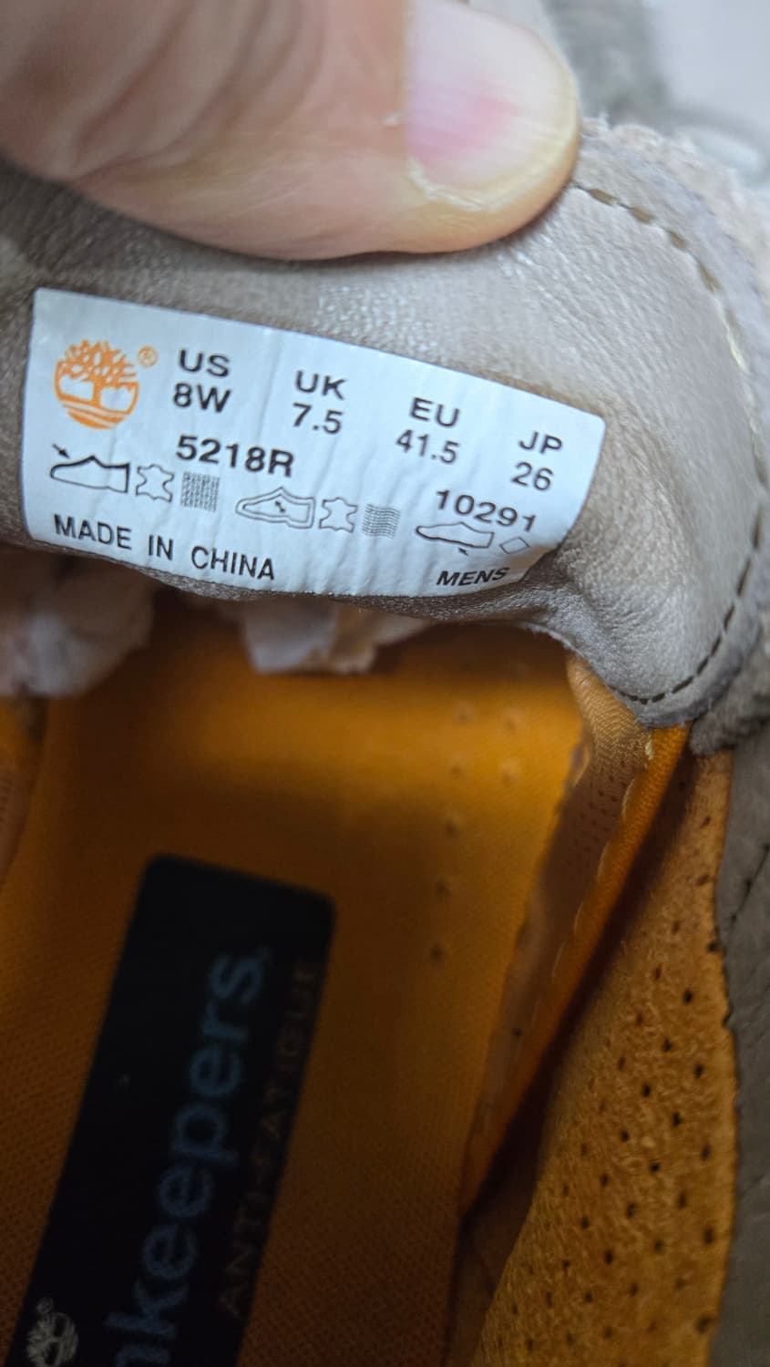 팀버랜드 어스키퍼스 트래블 츄카 남성 스웨이드 슈즈 상품이미지10