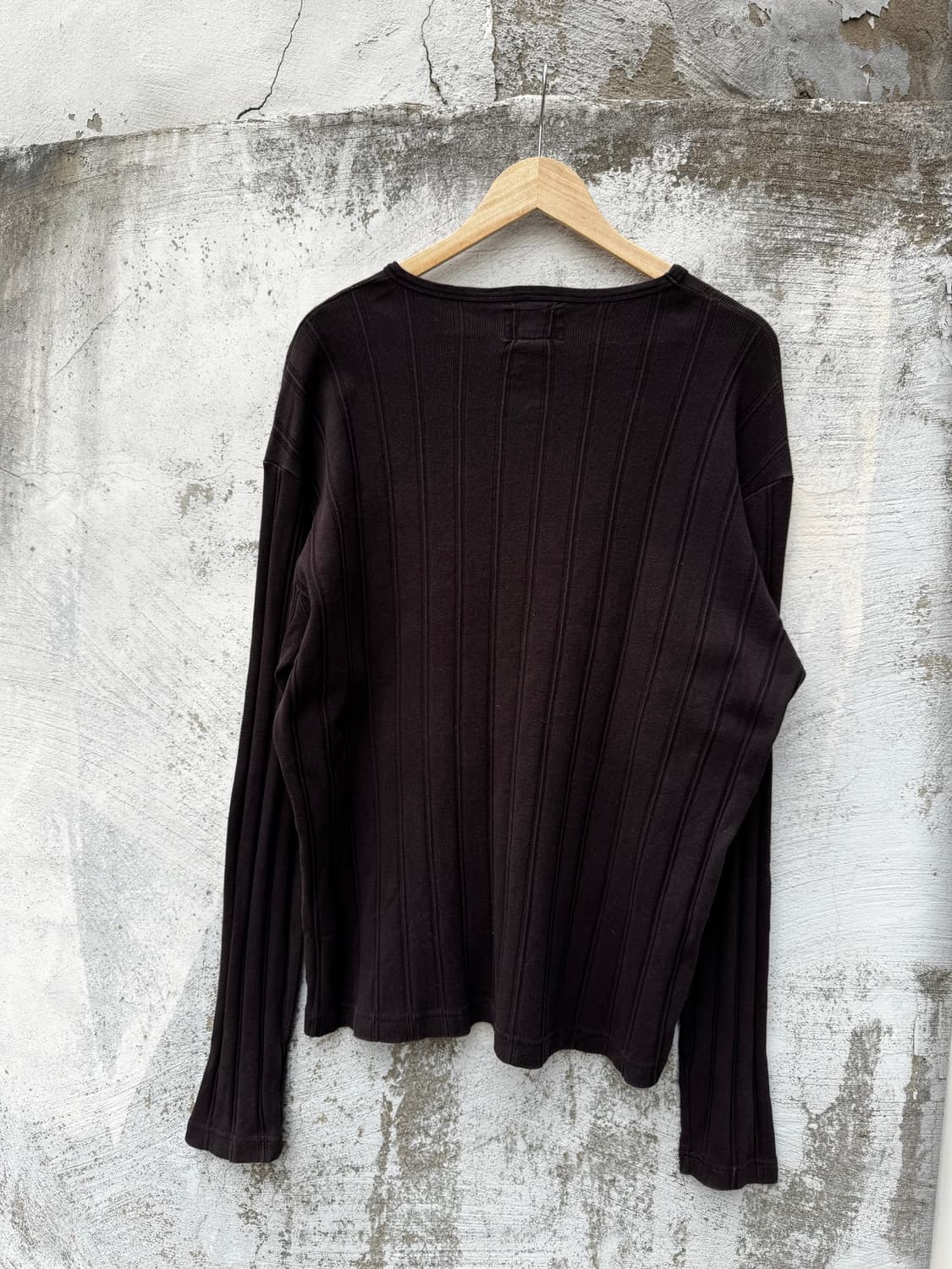 ~00‘s Armani Exchange ribbed knit top 상품이미지4