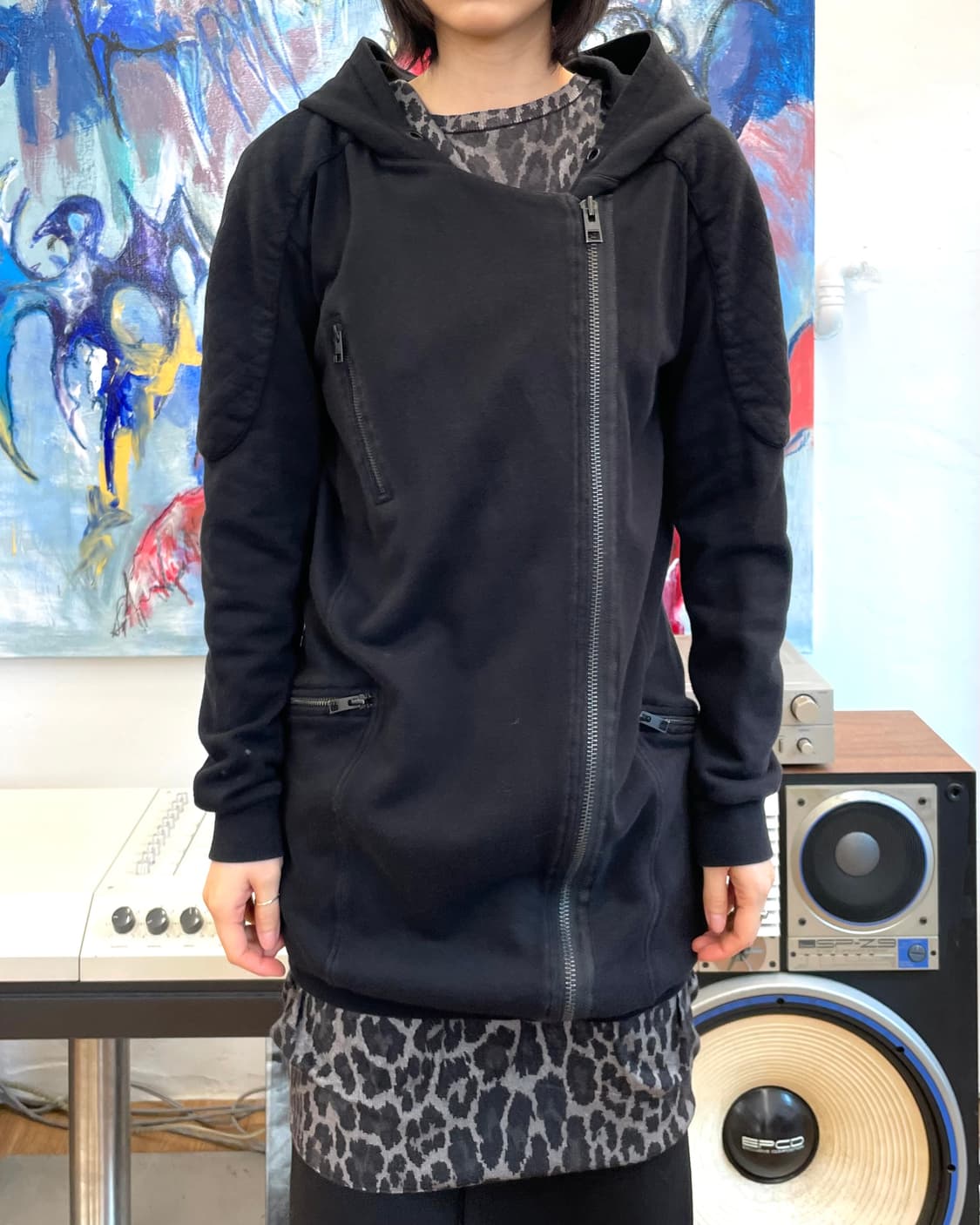 [36] 올세인츠 롱 후드 자켓 상품이미지3