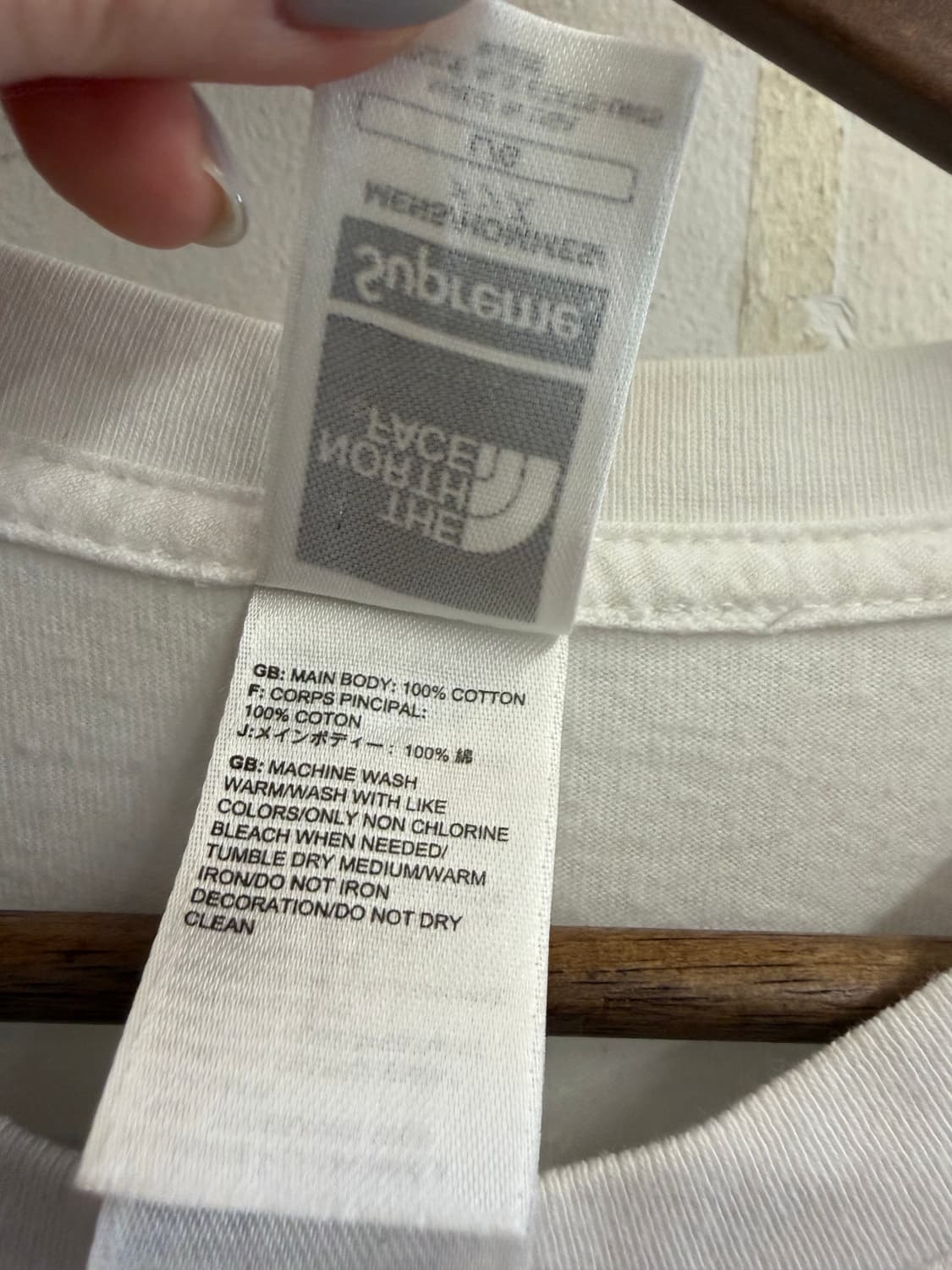 슈프림 X 노스페이스 콜라보 반팔 상품이미지4