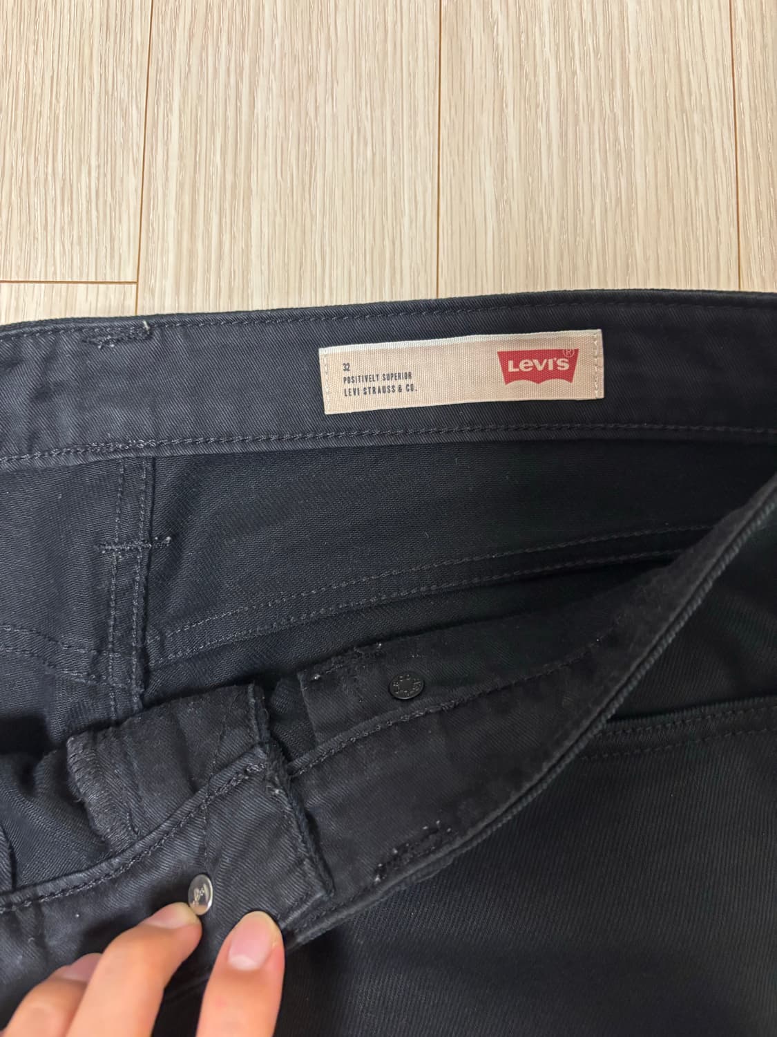 리바이스 블랙진 상품이미지3