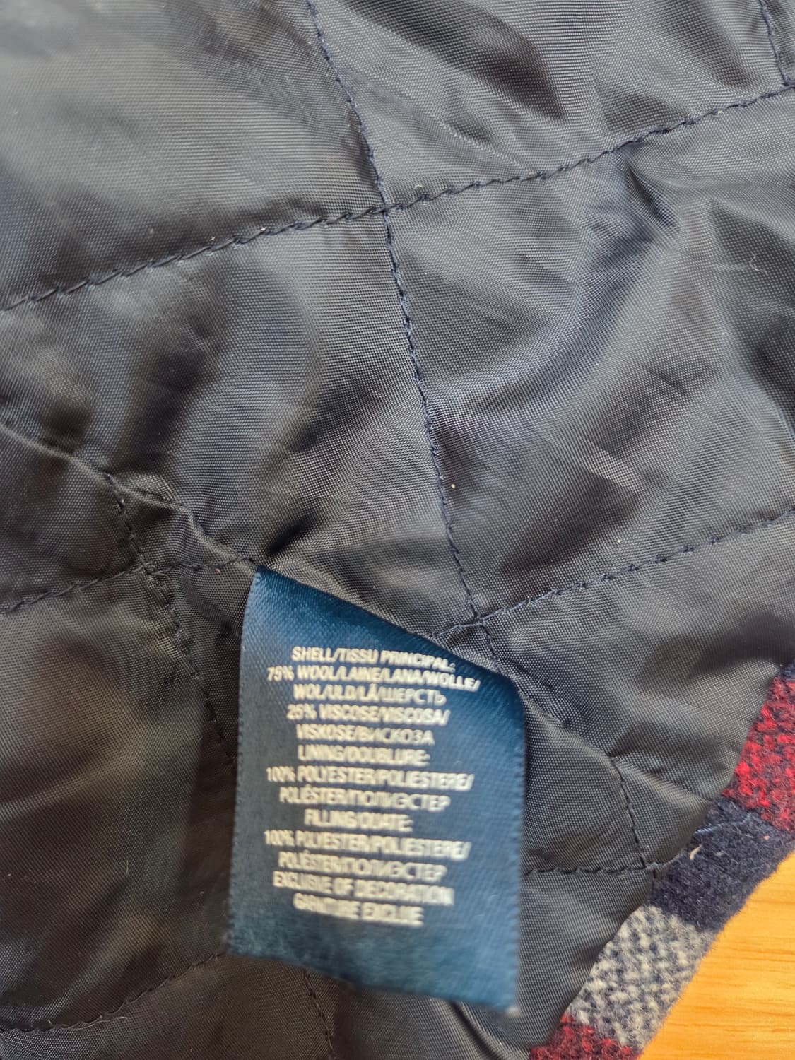 레드, 네이비, 화이트 컬러 조합이 예쁜 폴로 랄프로렌 키즈 체크 자켓입 상품이미지5