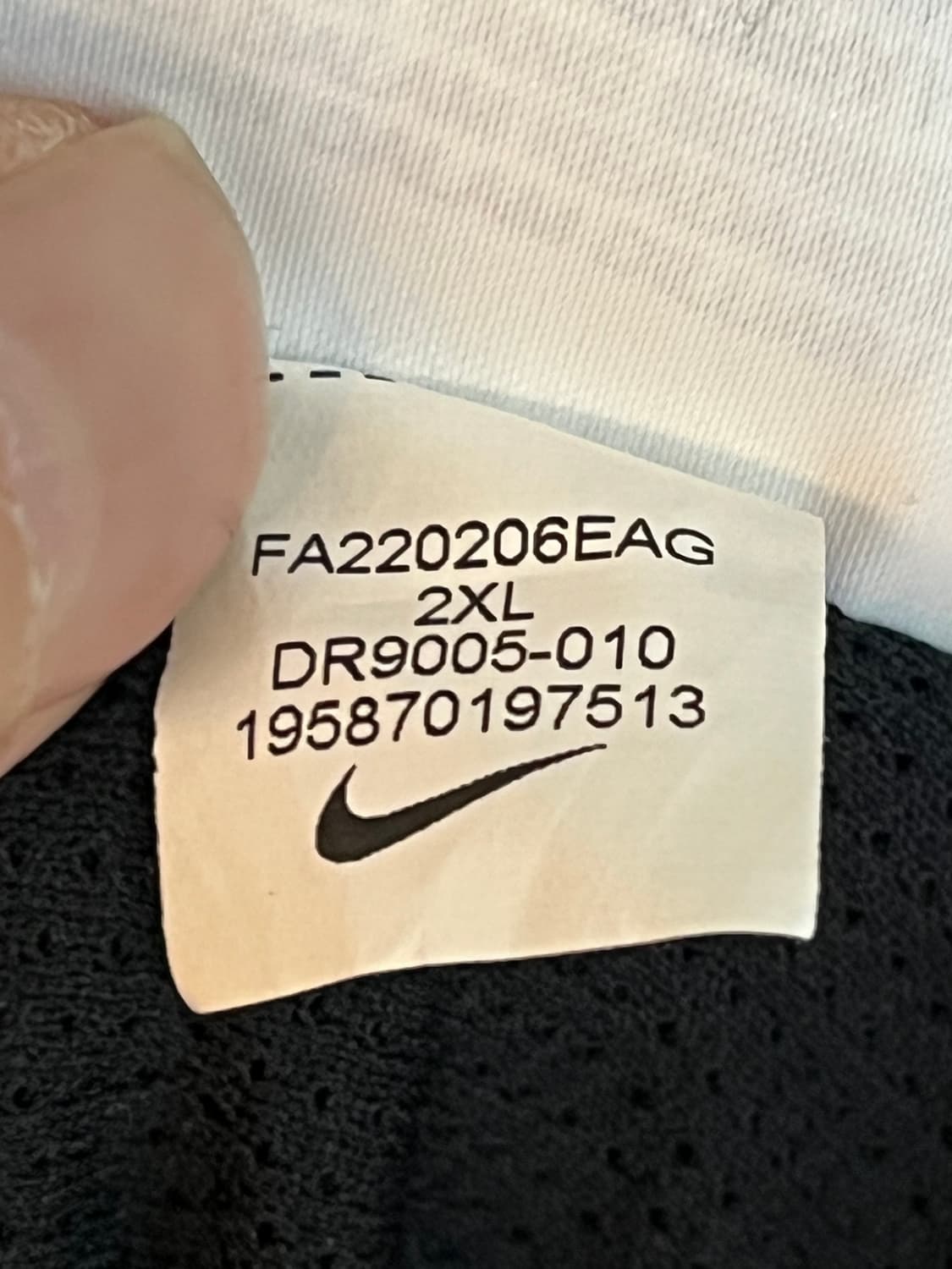 [2XL] 나이키 빅스우시 윈드러너 우븐 바람막이 블랙 상품이미지6