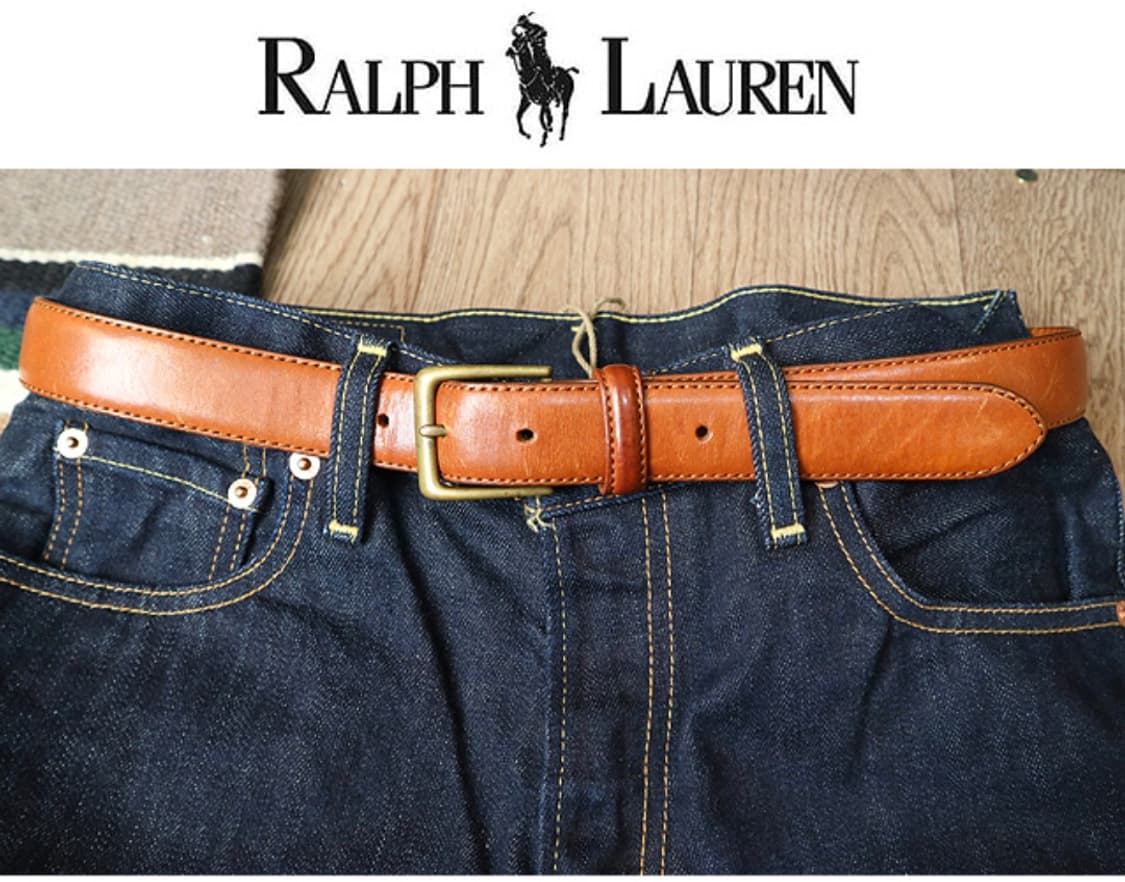 이태리 메이드 POLO ralph rauren 폴로 랄프로렌 가죽 벨트  상품이미지1