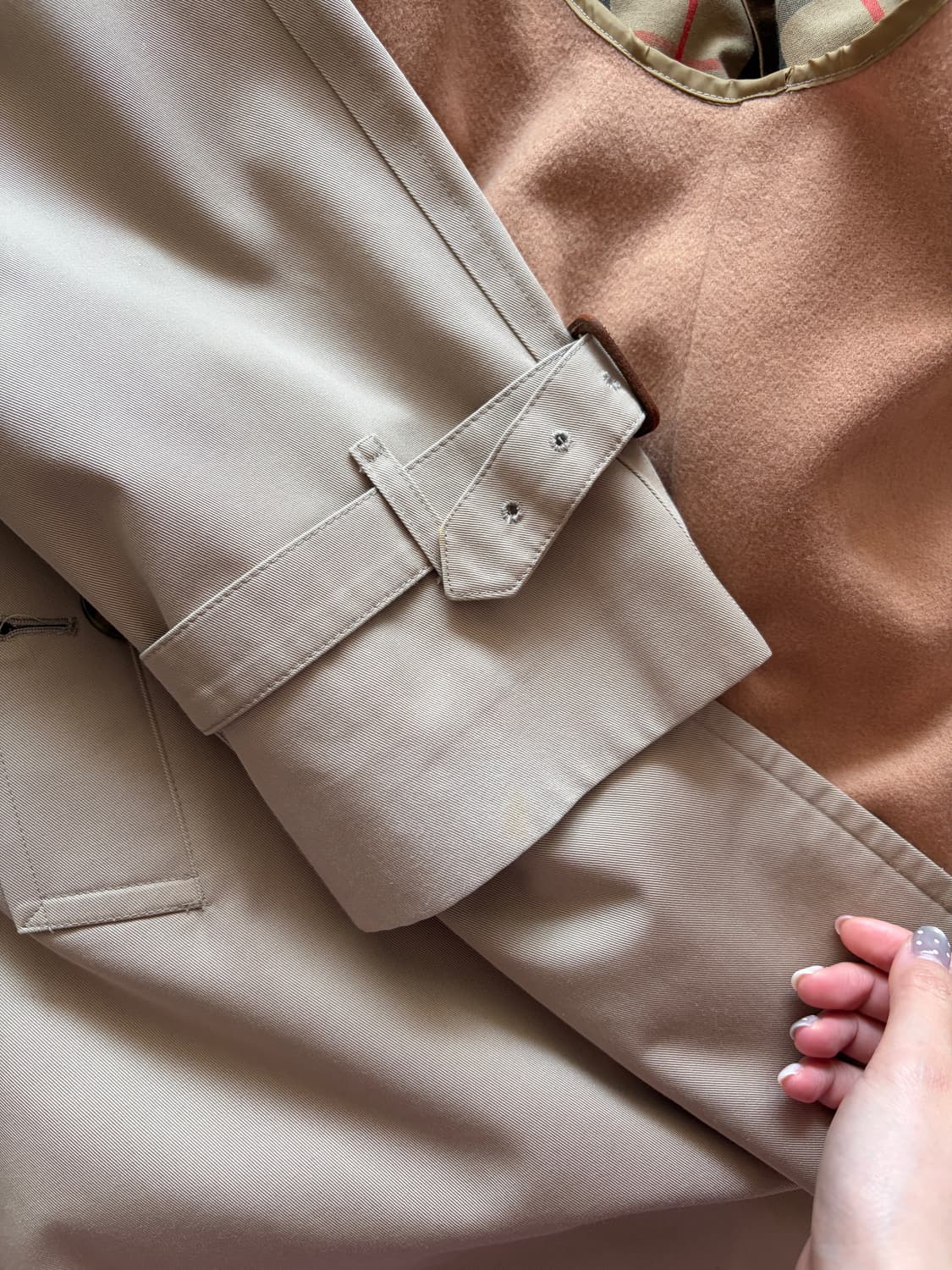 버버리 트렌치코트 (상태 최상 내피 포함) 상품이미지6