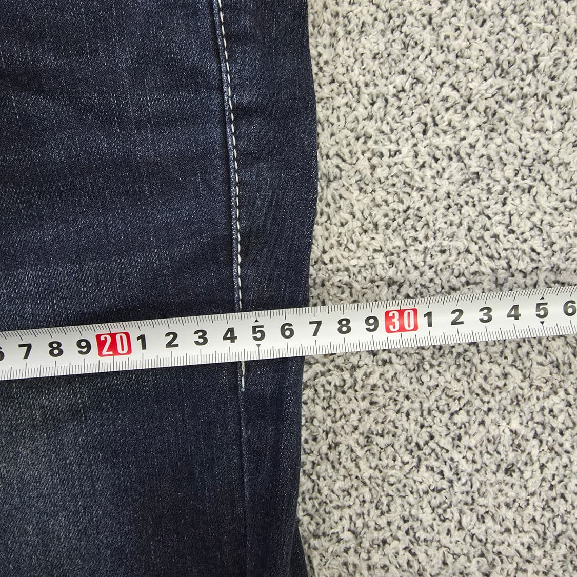 [76] 게스 진청 워싱 데님팬츠 0121J 상품이미지8