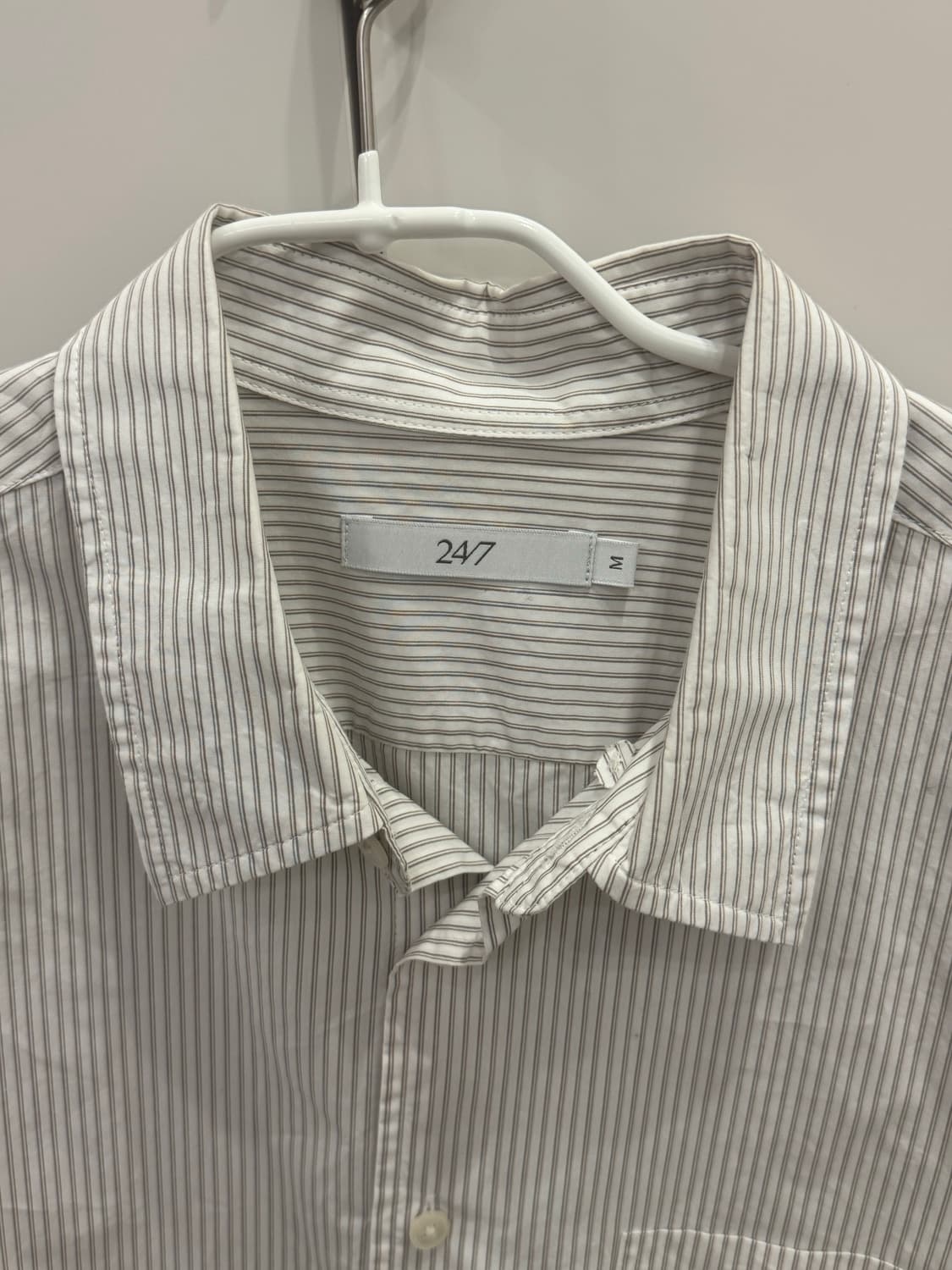 247시리즈 스트라이프셔츠 m 상품이미지3