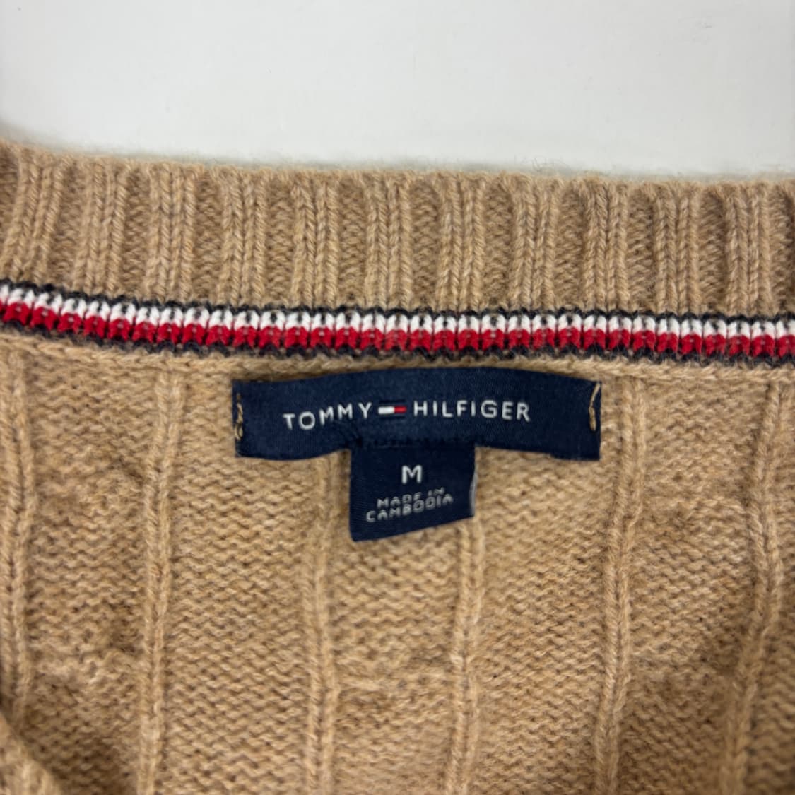 타미힐피거 케이블 가디건 상품이미지6