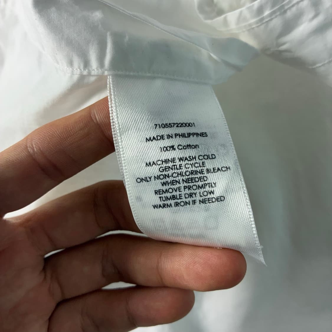 Polo  폴로 랄프로렌 자수 코튼 화이트 반팔셔츠  상품이미지4