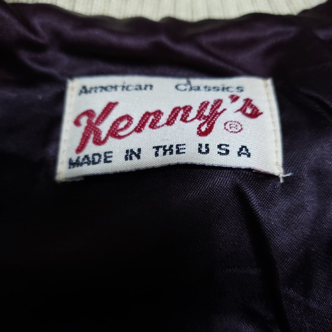 70-80년대 U.S.A 빈티지 울 붐버점퍼 M 뽀샤샤 상품이미지3