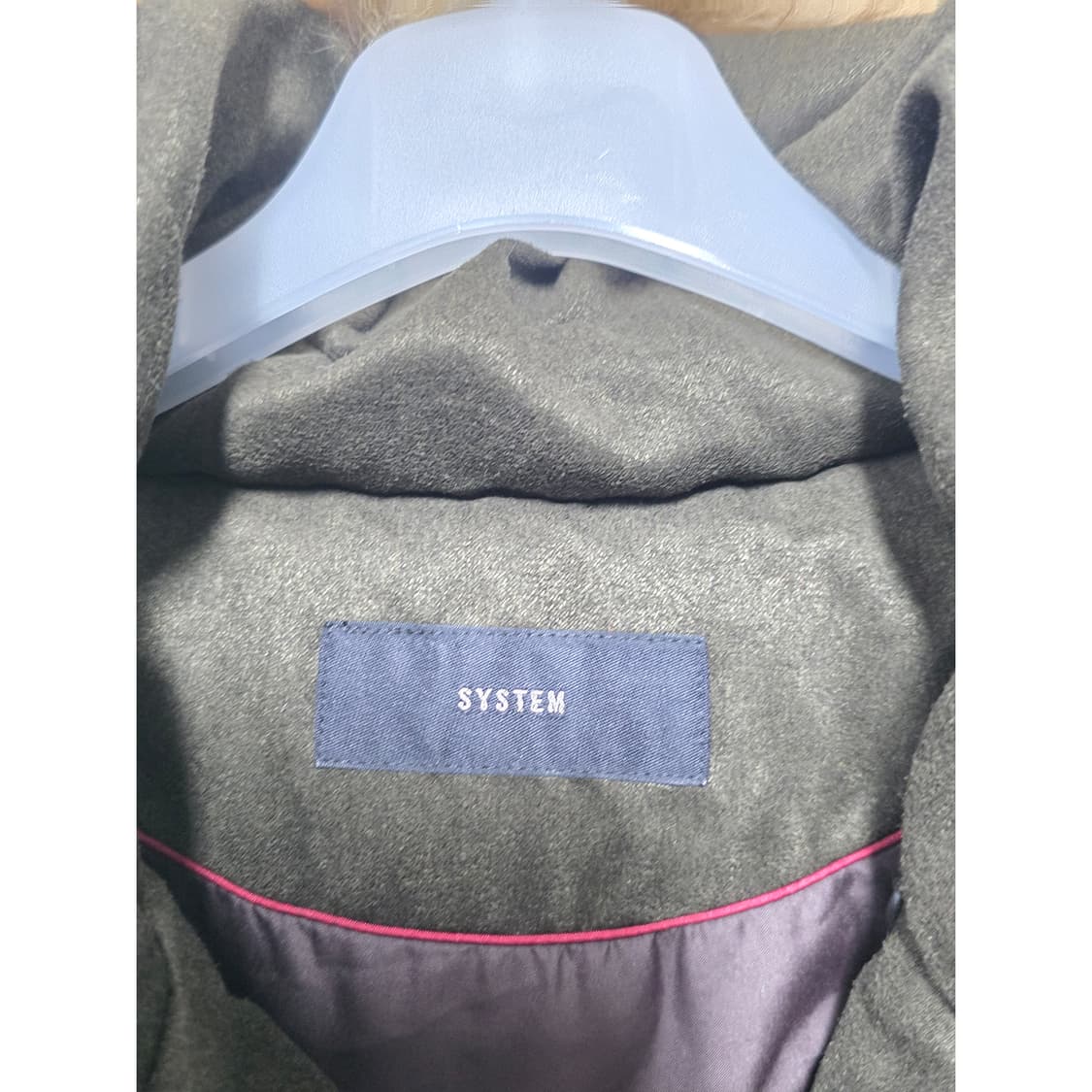 택포) 한섬 시스템 여성 다운 패딩 코트 S 상품이미지2