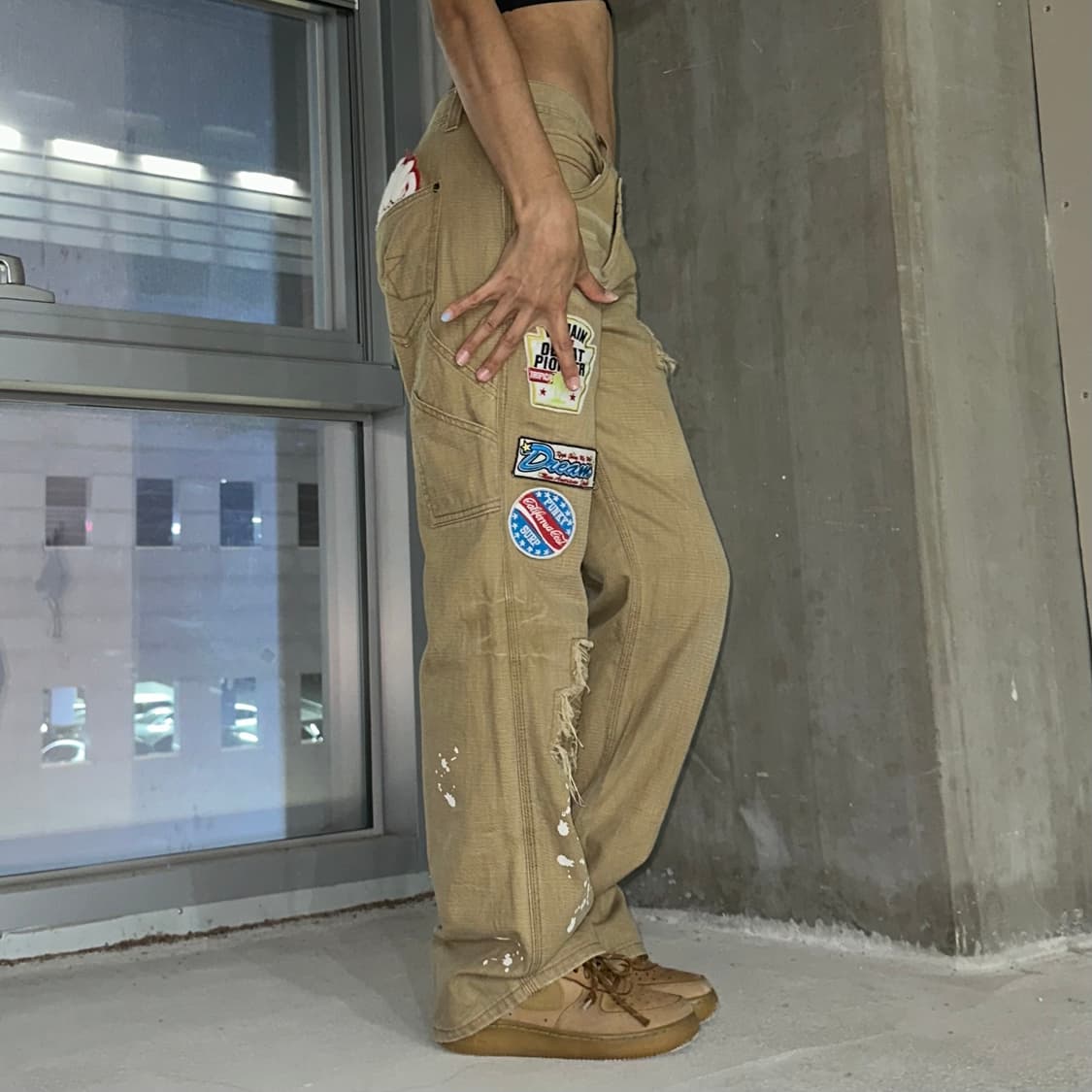 vintage patch carpenter pants 상품이미지3