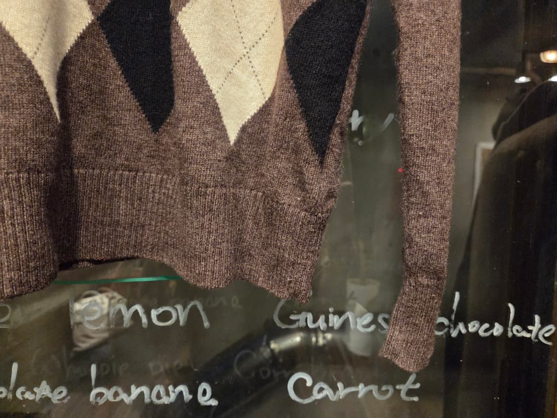 헤리티지 1981 아가일니트 상품이미지4