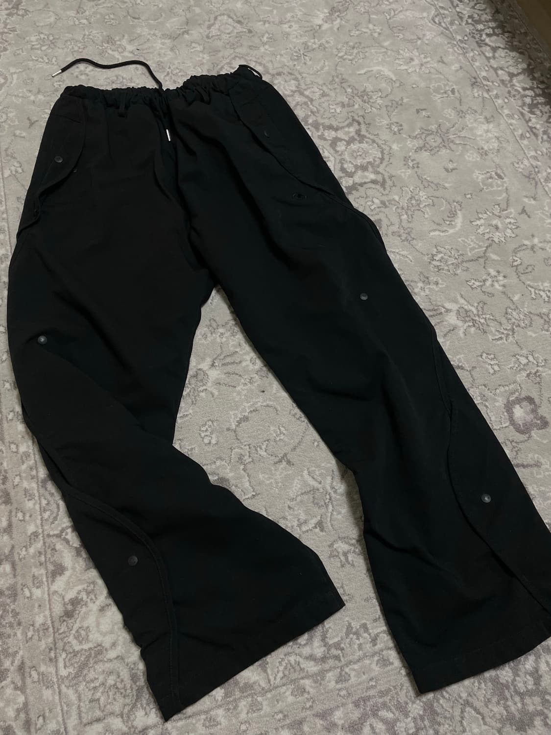 산산기어 웨이브팬츠 블랙 22fw 상품이미지2