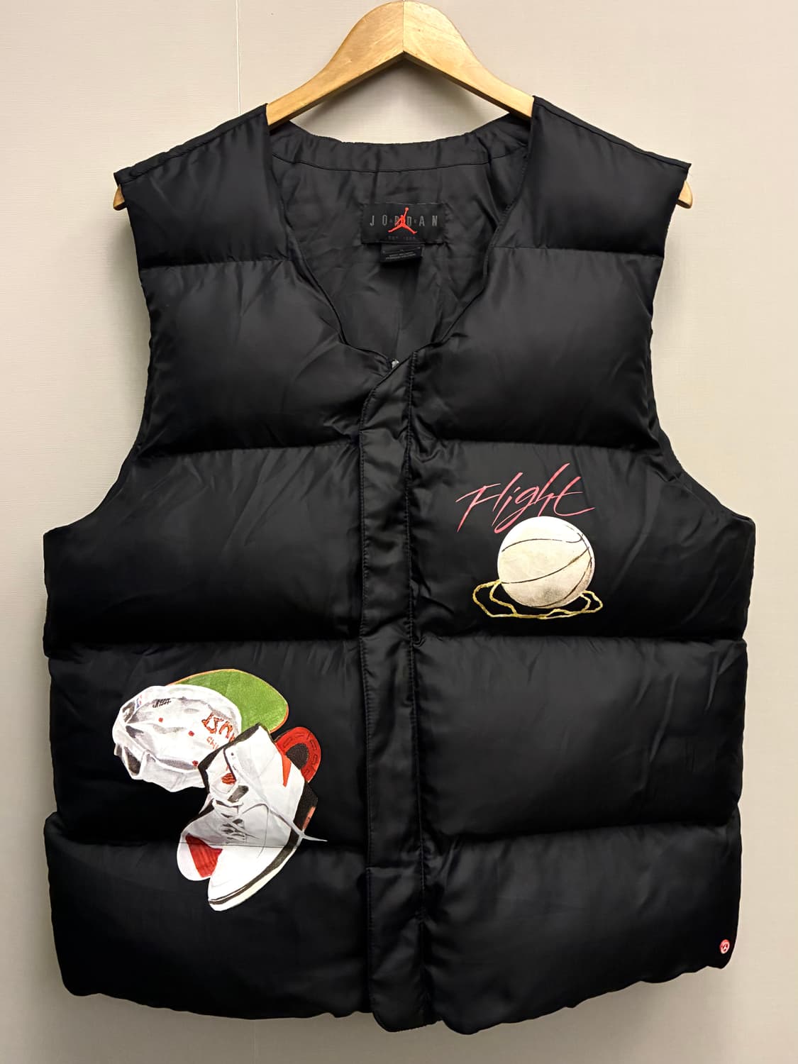 (L)나이키 조던 플라이트 아티스트 시리즈 패딩베스트 패딩조끼 상품이미지1