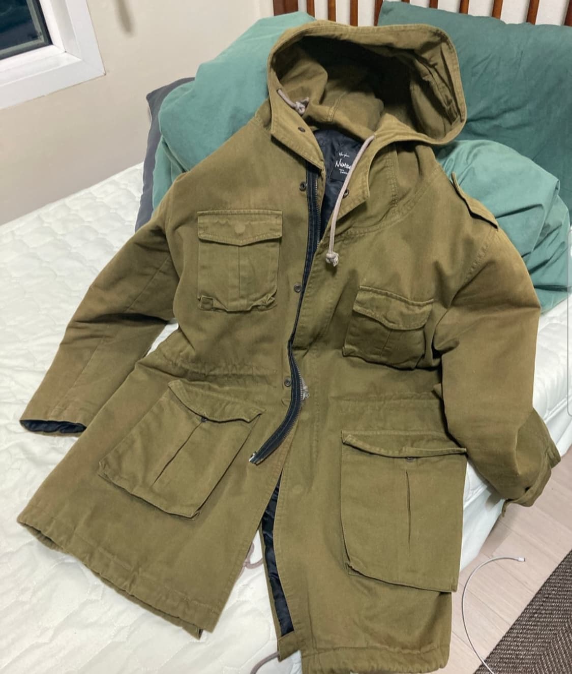 디올옴므 넘버나인 솔로이스트 m65  파카 상품이미지1