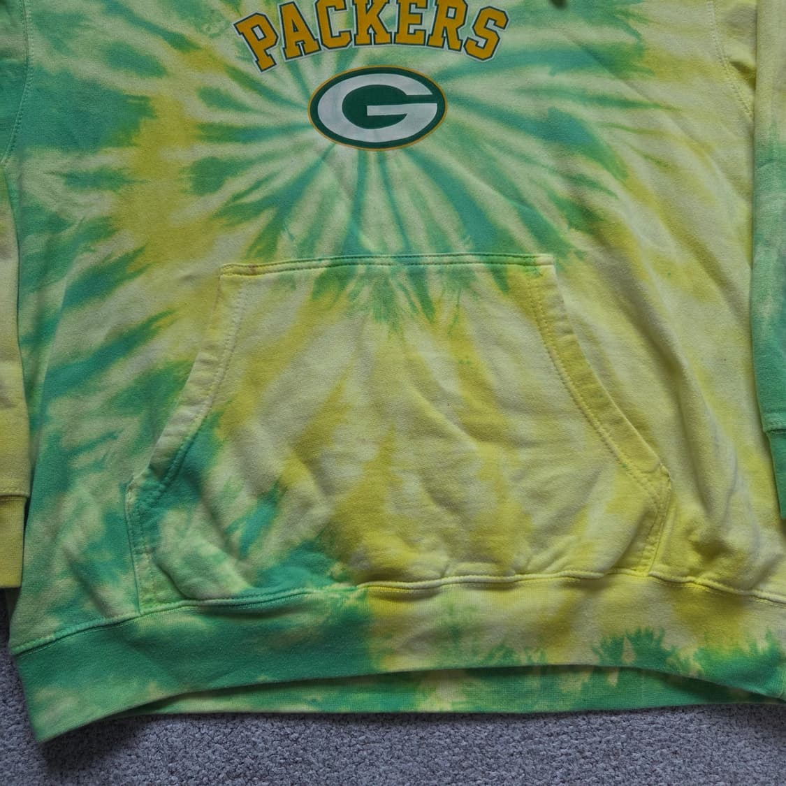 Isaacs design 타이다이 후드 티셔츠 L-XL(100-105) 상품이미지3