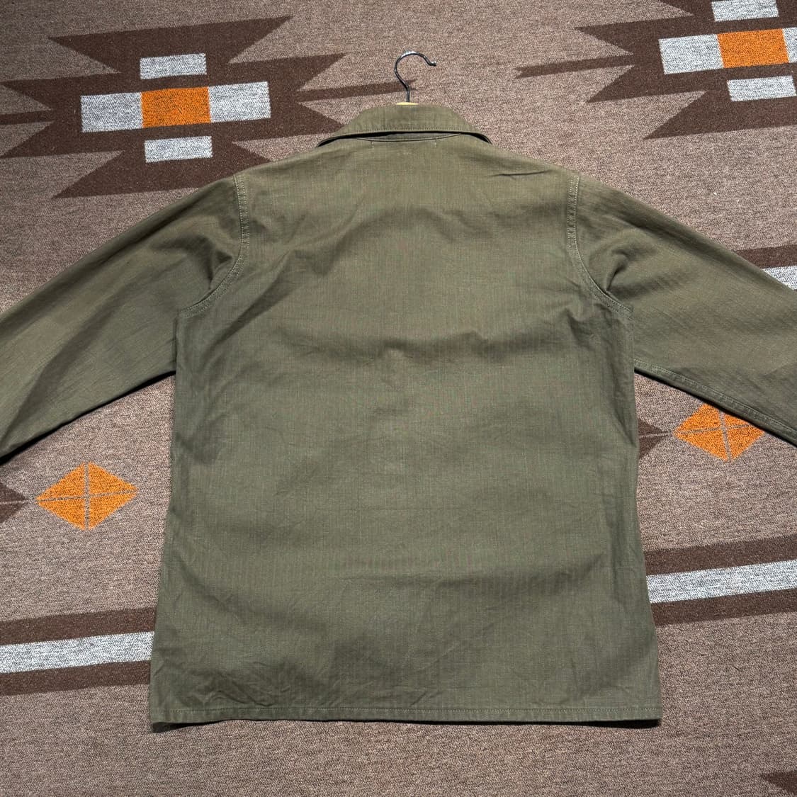 재팬 10꼬르소꼬모 누메로 HBT 밀리터리 셔츠 L og107 상품이미지7