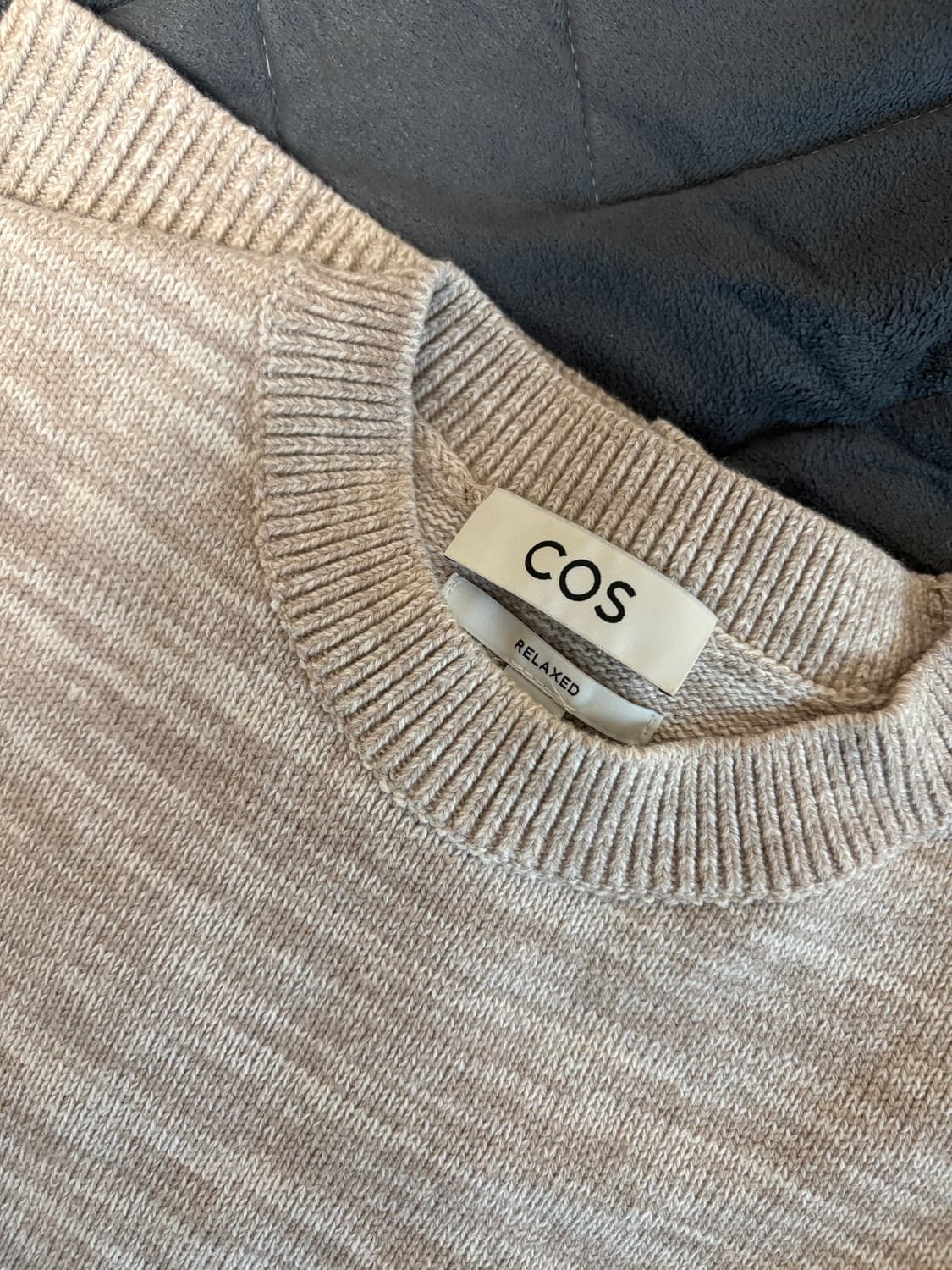 cos 베이지 릴랙스핏 s 100사이즈감 상품이미지3