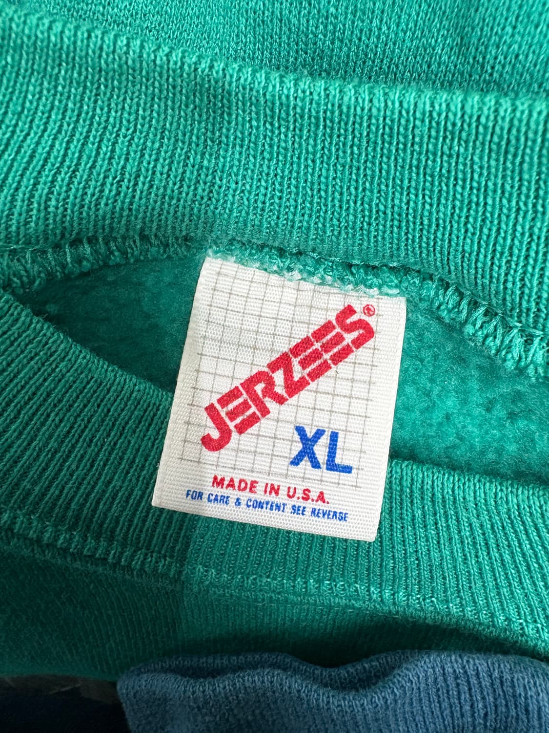 [XL] 80s Jerzees USA 저지스 블랭크 스웻셔츠 크루넥 상품이미지3