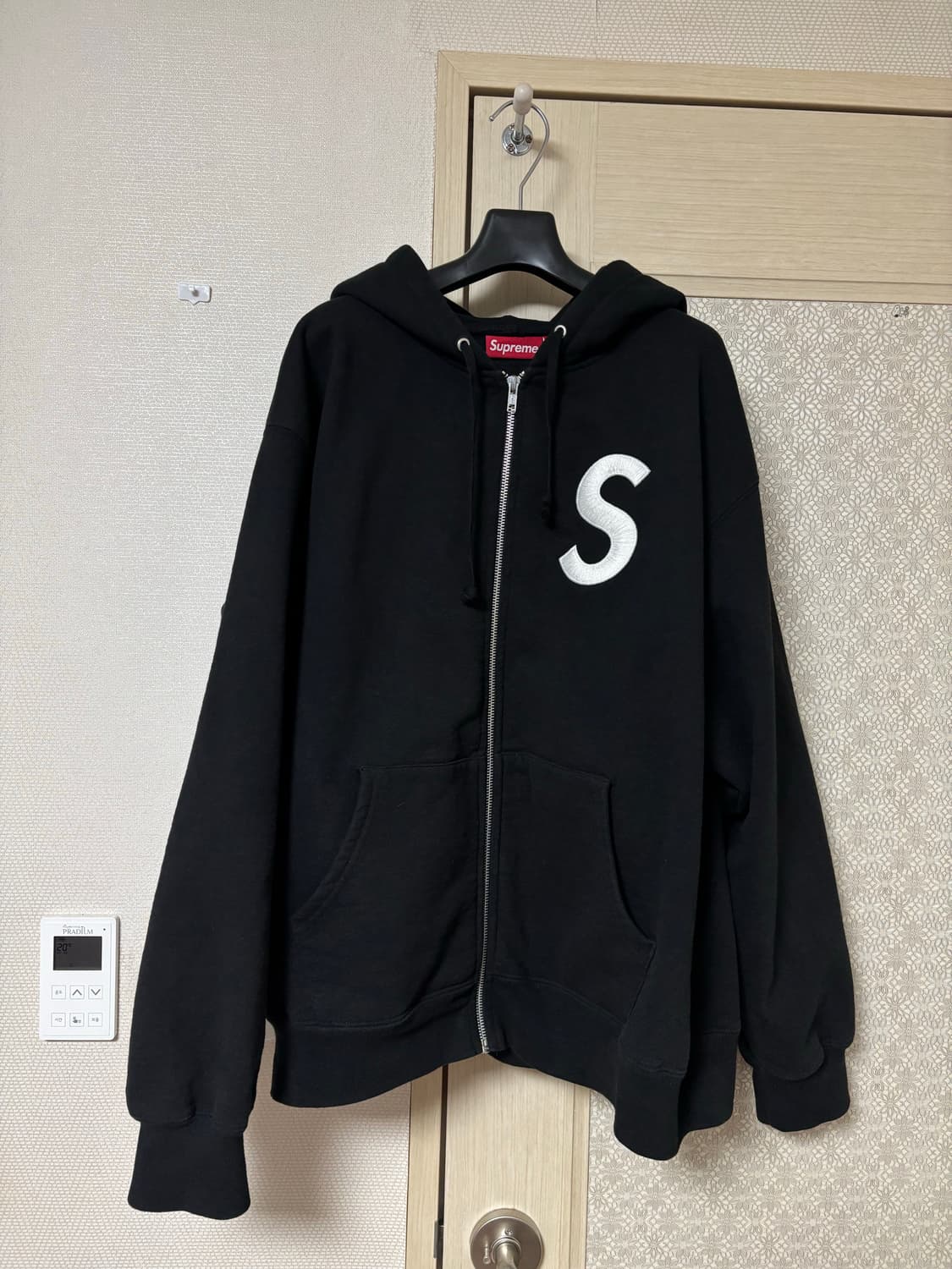 슈프림 24FW S로고 후드 집업 L 상품이미지1