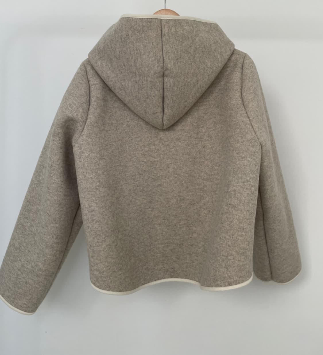 양털 덤블 후드 집업 자켓 상품이미지6