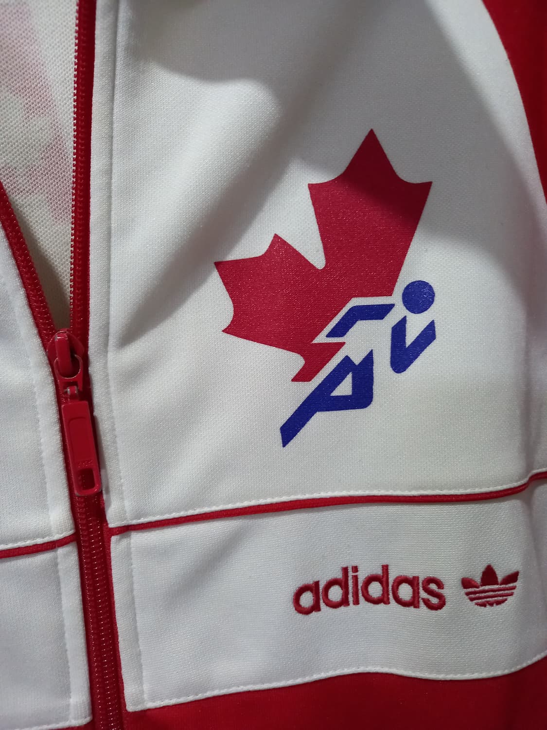 아디다스 희귀 구 캐나다 트랙탑 저지 져지집업 100/L 상품이미지3