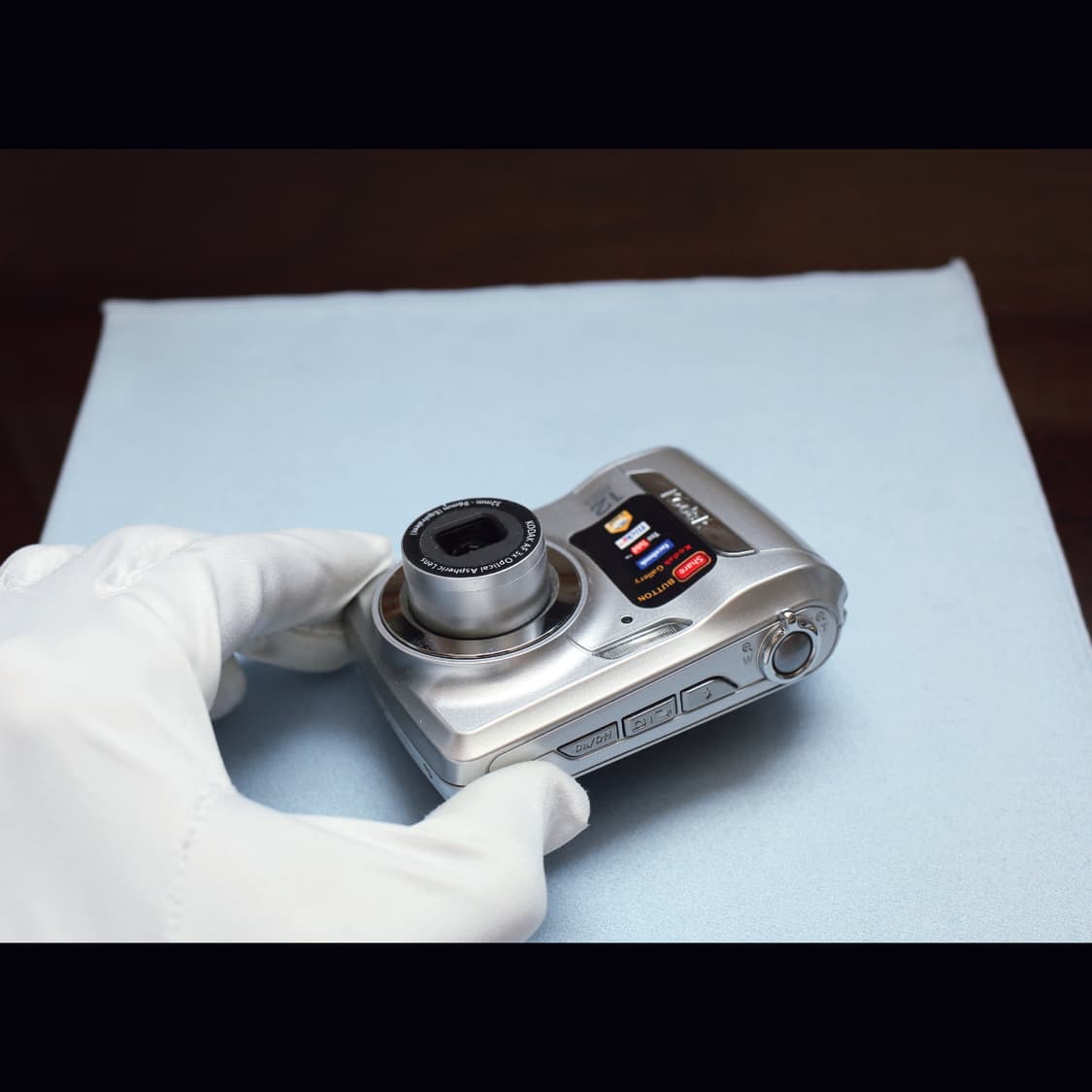 레어<준 민트급><키키디카>코닥 C143 실버 빈티지 디카 상품이미지6