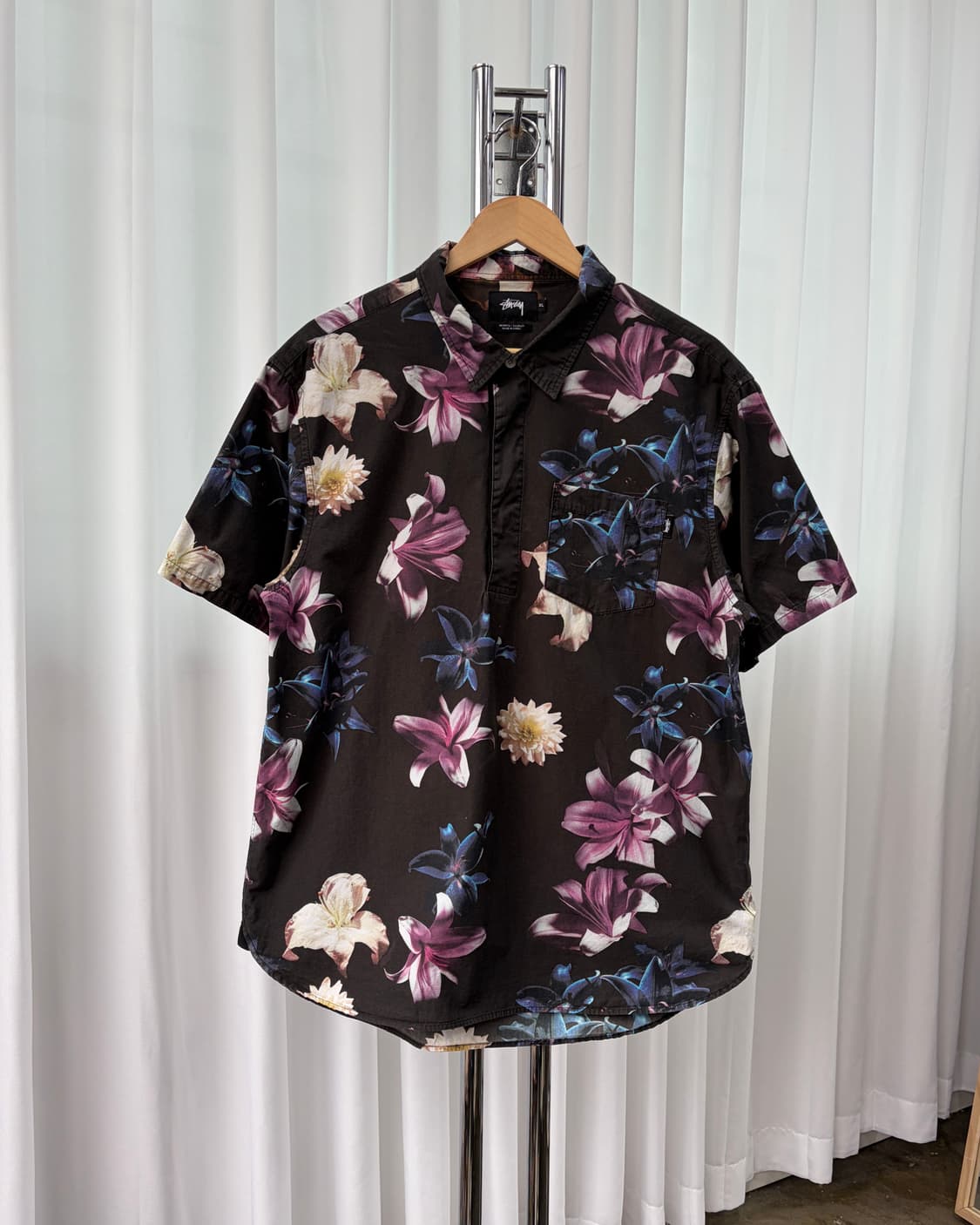 [XL]스투시 하와이안 풀오버 반팔 셔츠 상품이미지2