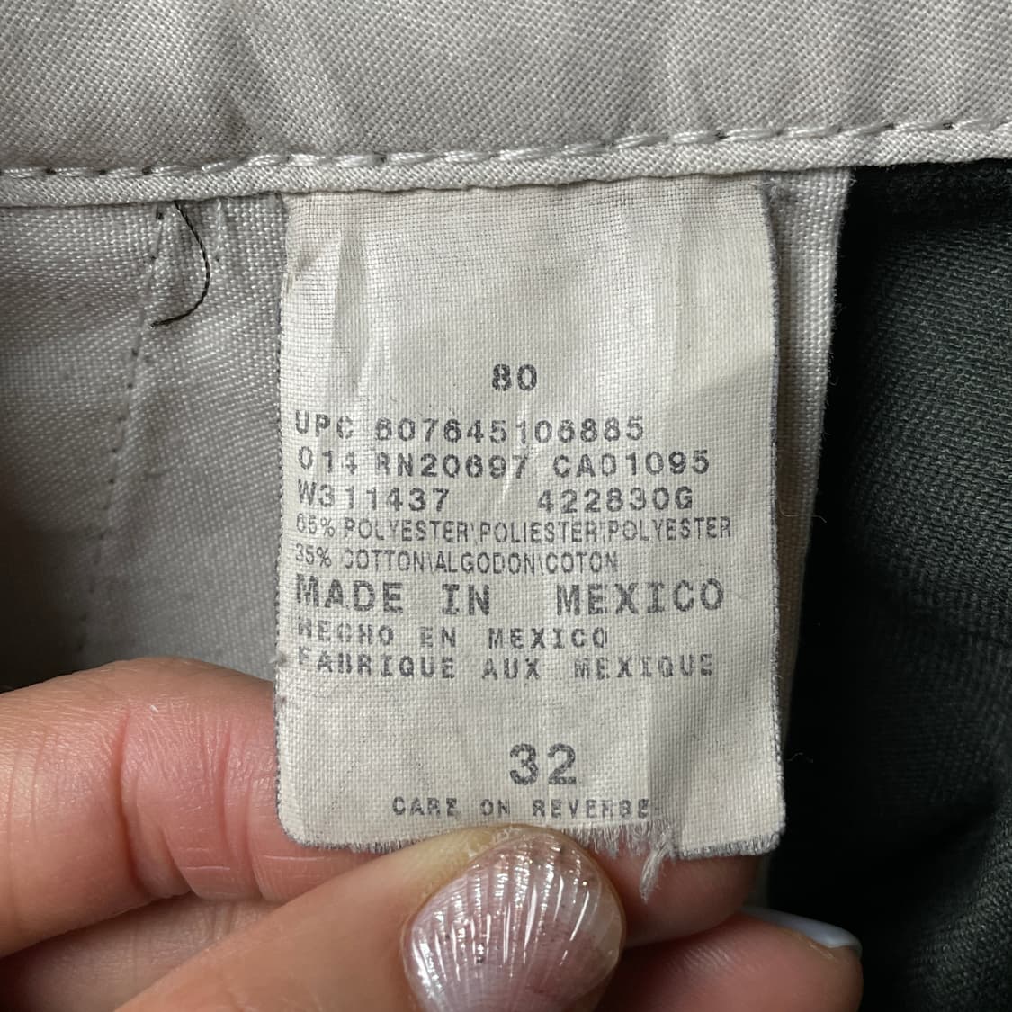 DICKIES 디키즈42283 카키 버뮤다 워크 하프팬츠 A01142 상품이미지9