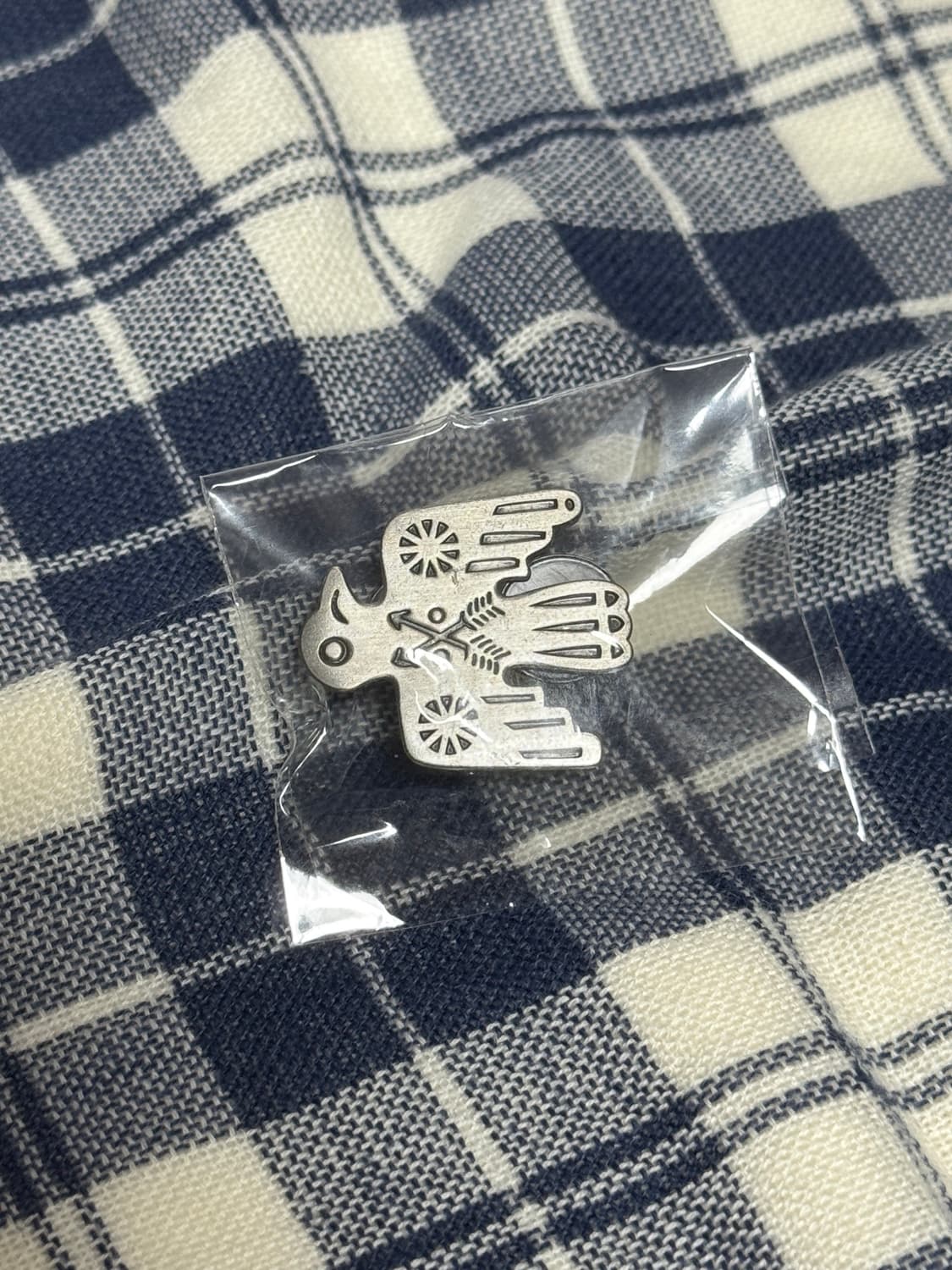 아메리카 인디언 디자인 썬더버드 핀뱃지 2.5x3 cm 상품이미지5