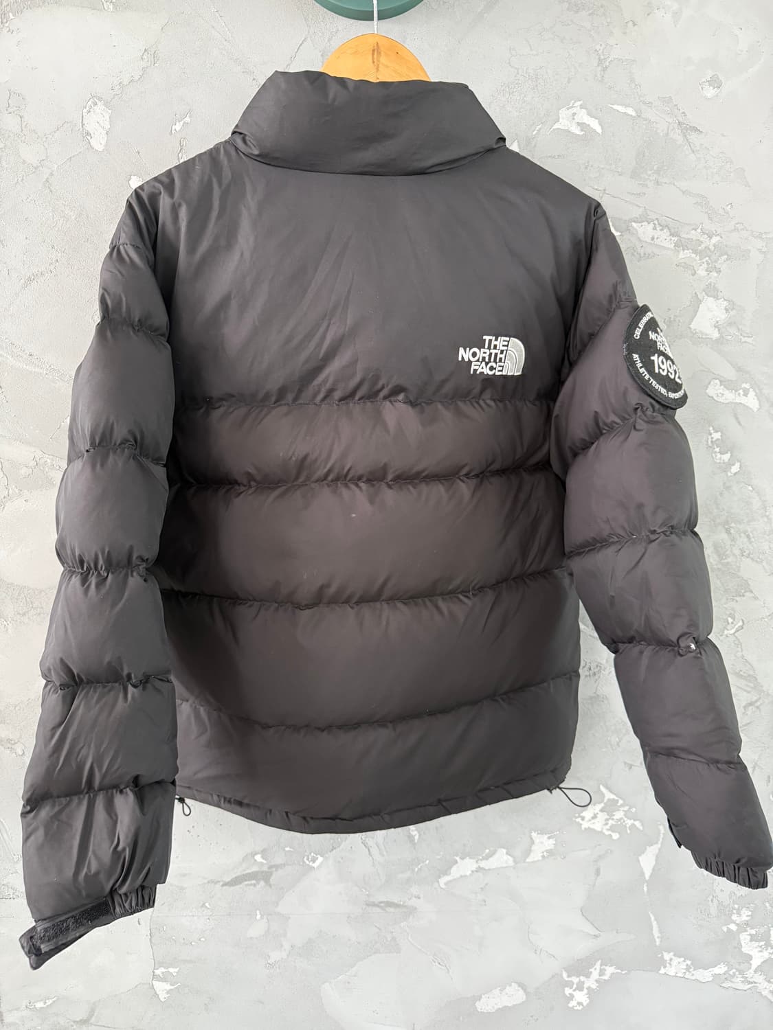 노스페이스 눕시 1992 구스다운 패딩 
사이즈 S/90  상품이미지2