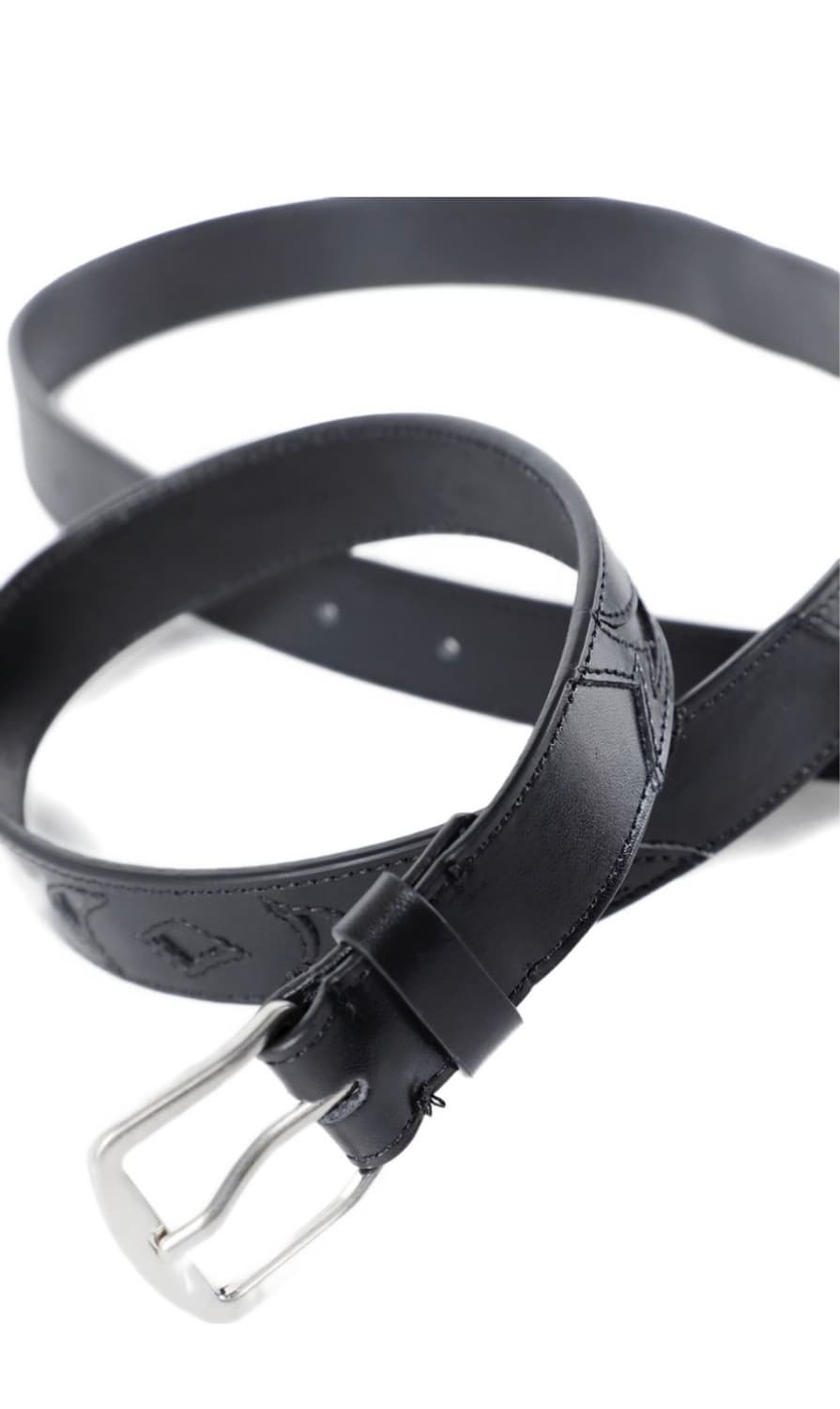 Ann Demeulemeester 카프스킨 레더 벨트 상품이미지4